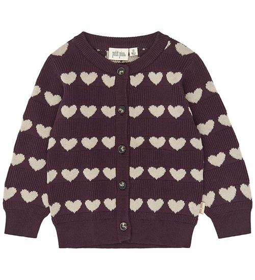 Petit Piao Cardigan - PPElia - Huckleberry Heart AOP