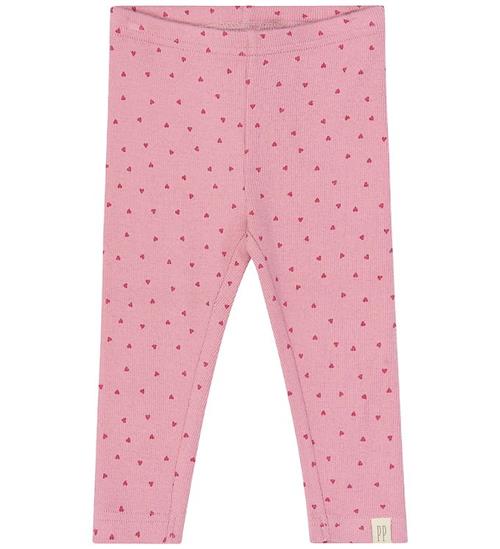 Petit Piao Leggings - PPSonja - Rose Elegance Heart AOP