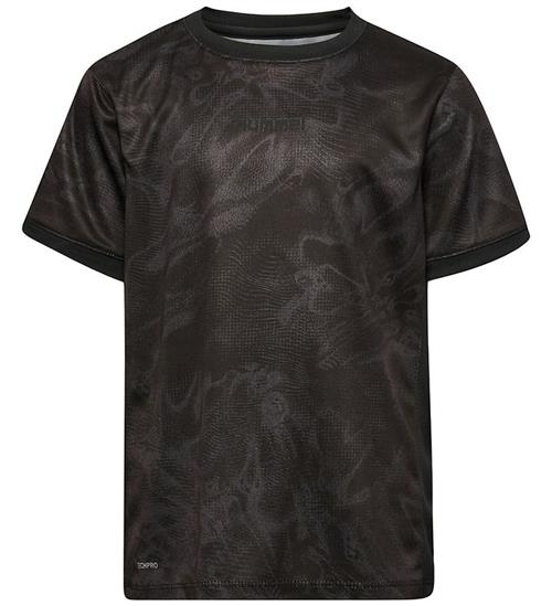 Hummel T-shirt - HmlBlaze - Black/Asphalt