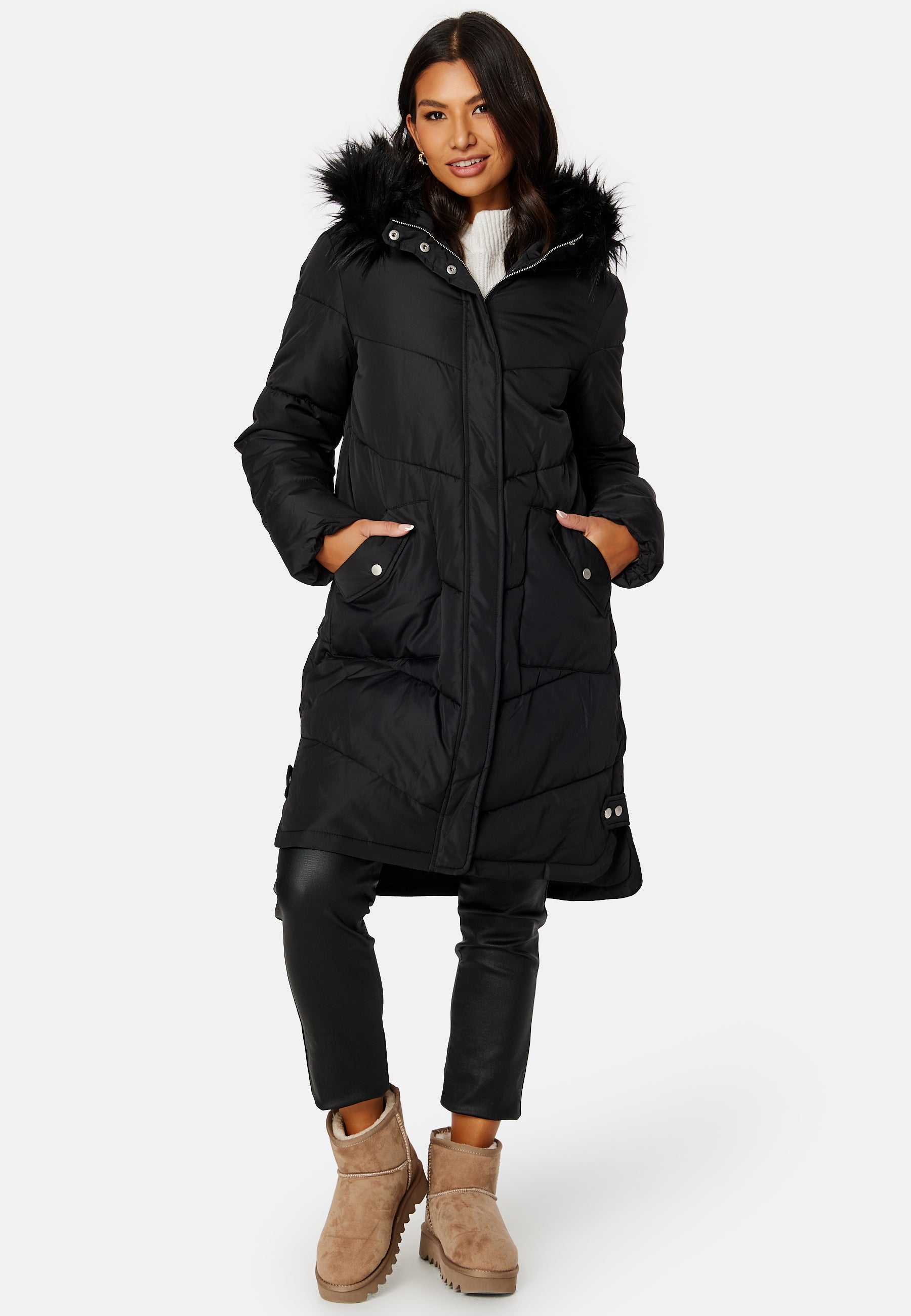 Happy Holly Nilla Long Padded Jacket