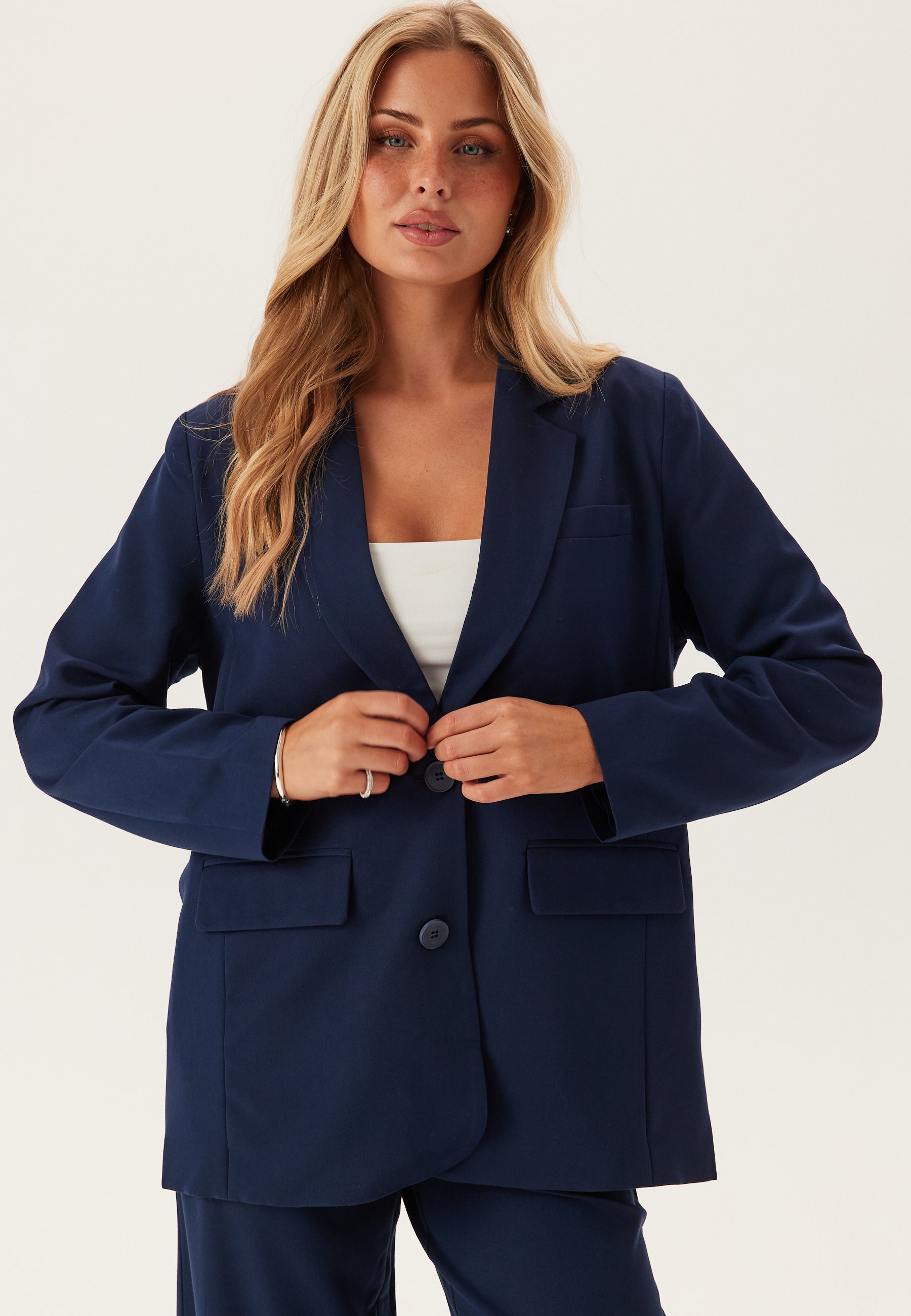 PIECES Pckamil Ls Loose Blazer