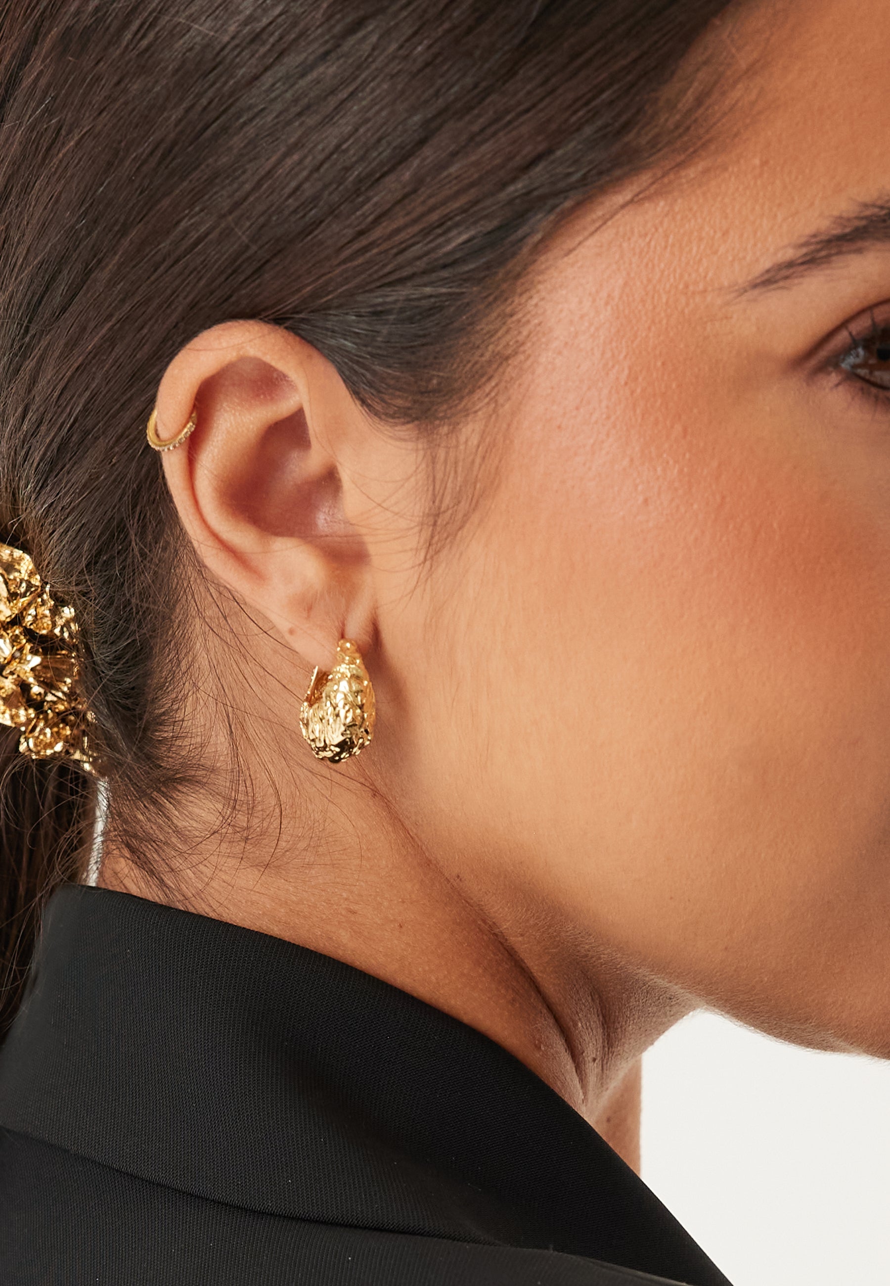 Pilgrim Lincoln Recycled Earrings Gold