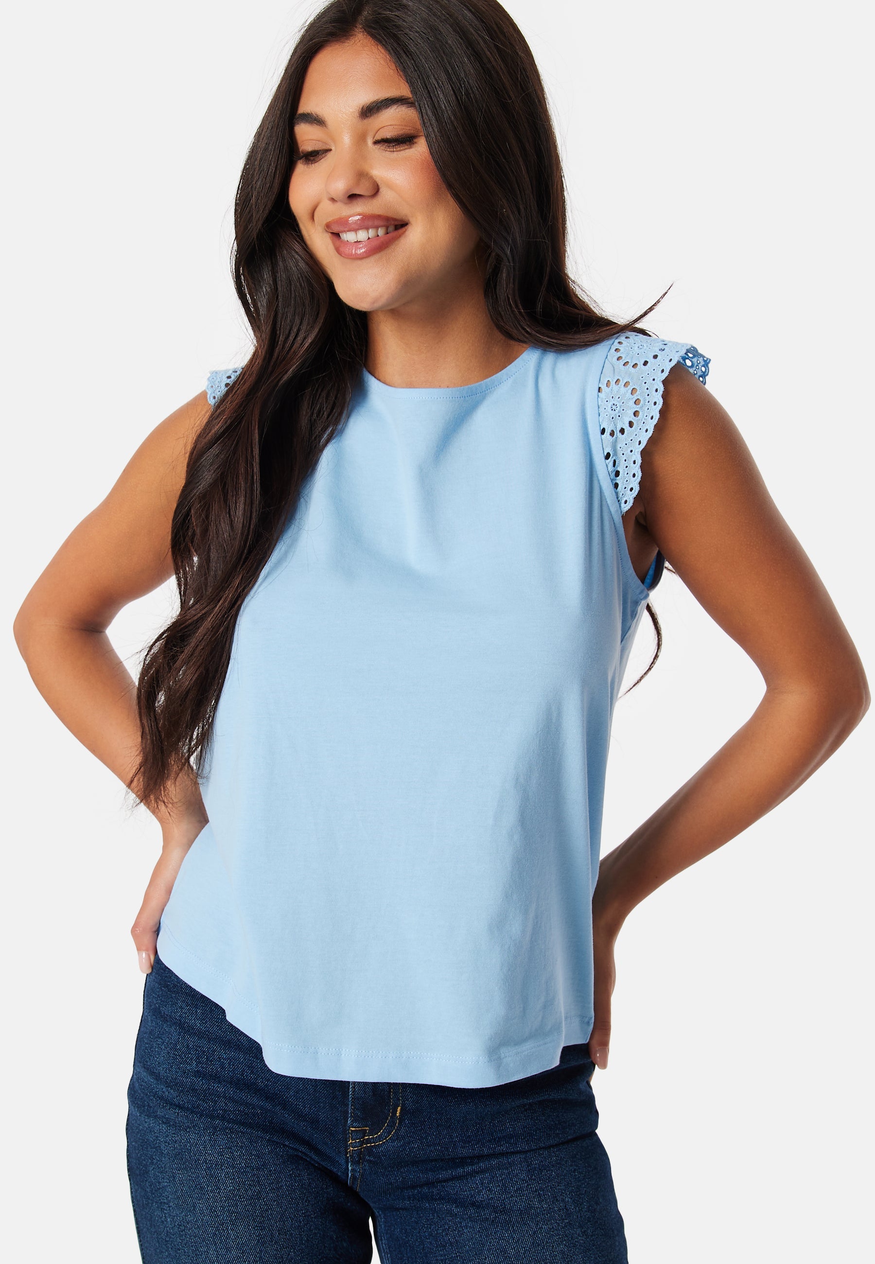 VERO MODA Vmemily SL gathering top