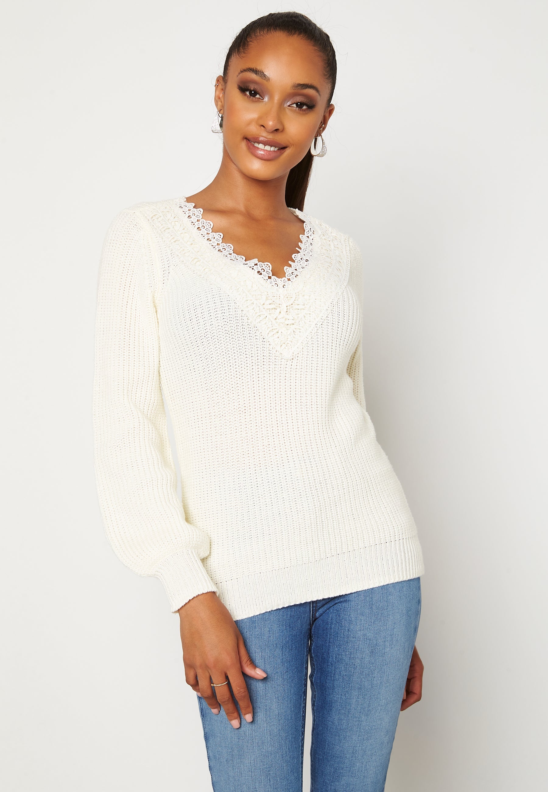 Happy Holly Wendy lace sweater