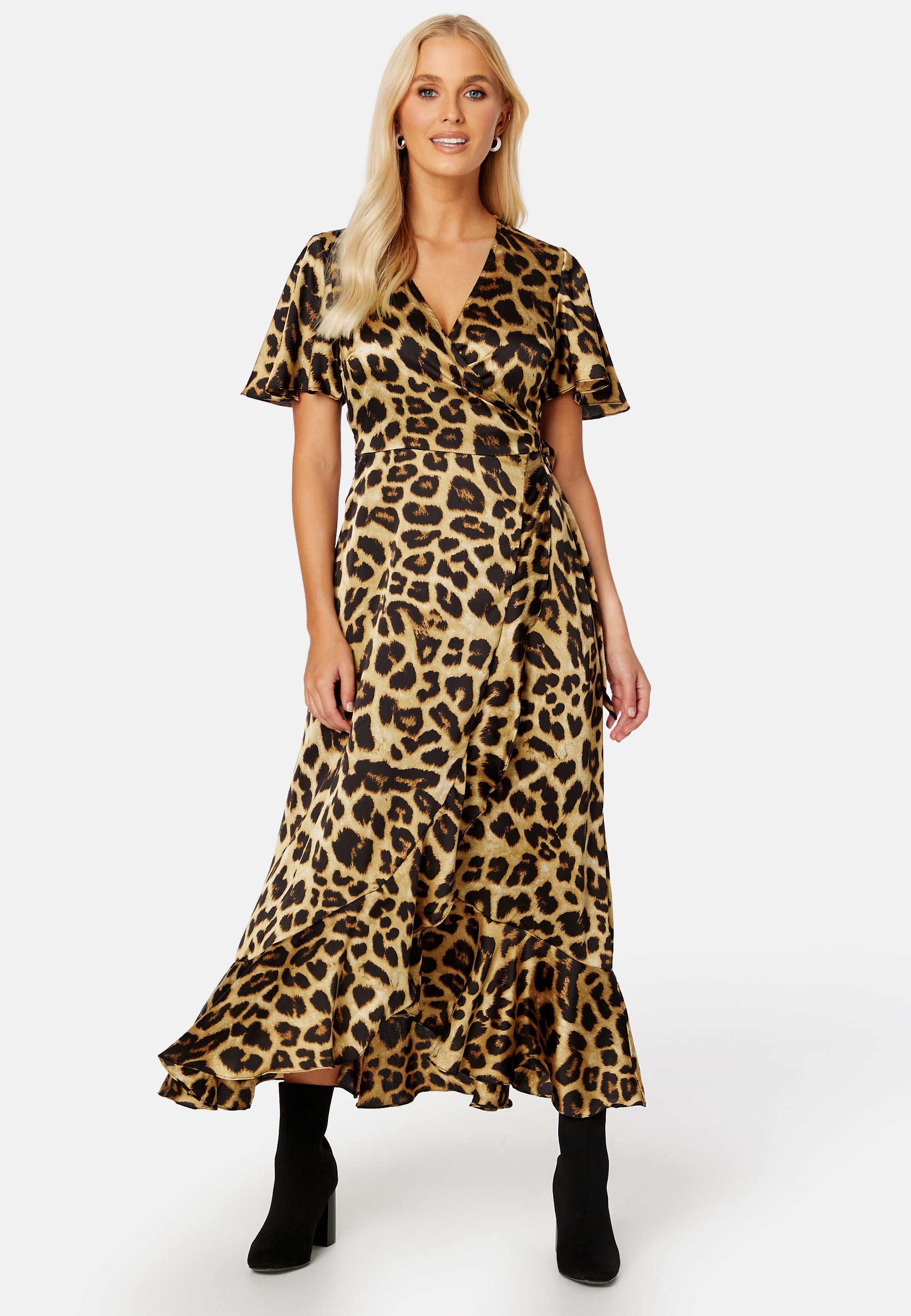 Object Collectors Item Green Papaya Wrap Dress