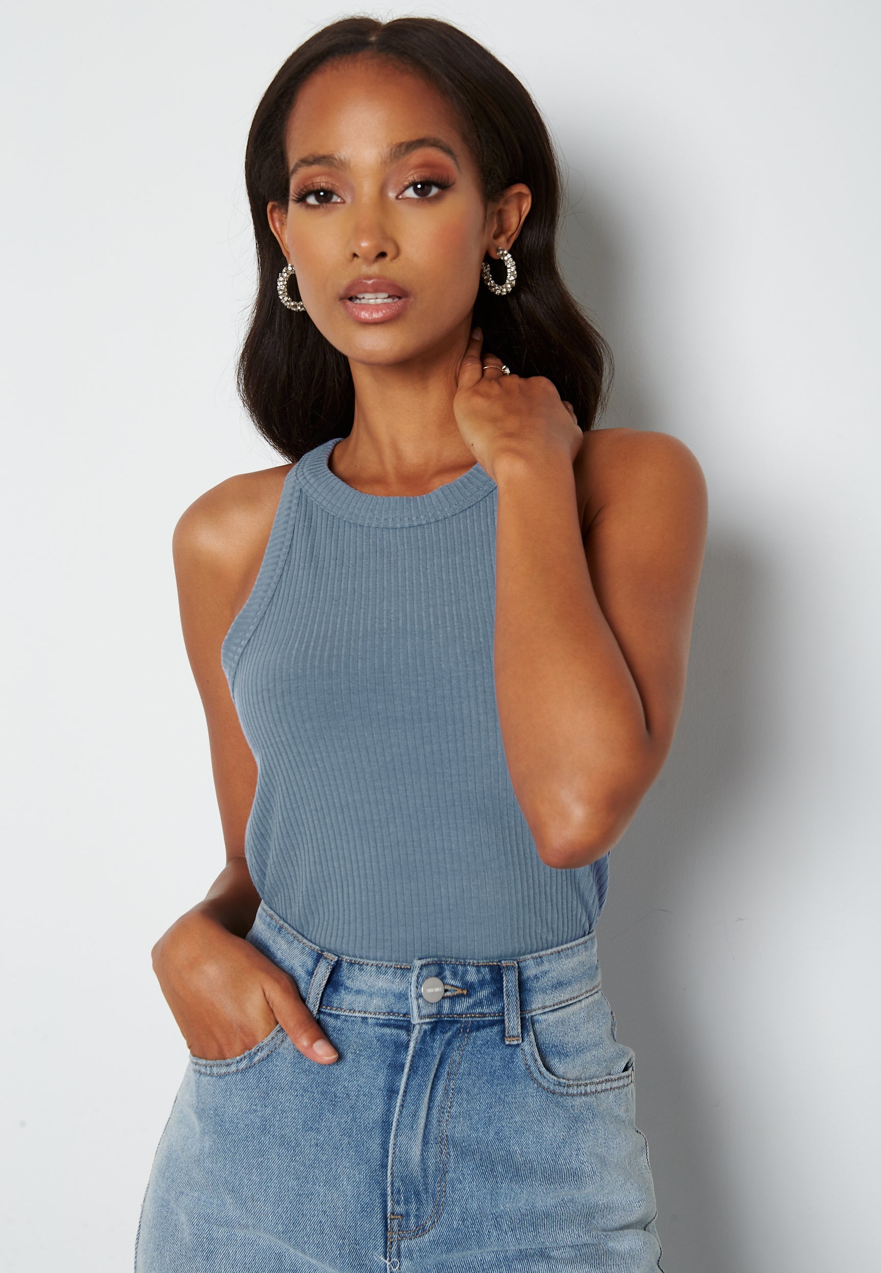 Happy Holly Charlie rib tanktop