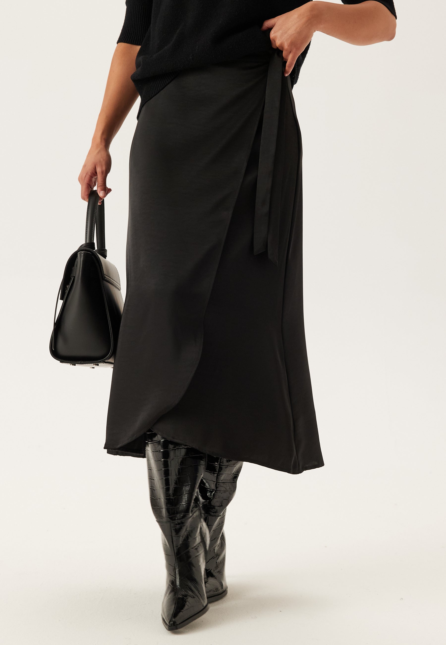 OBJECT Objchilli Midi Wrap Skirt