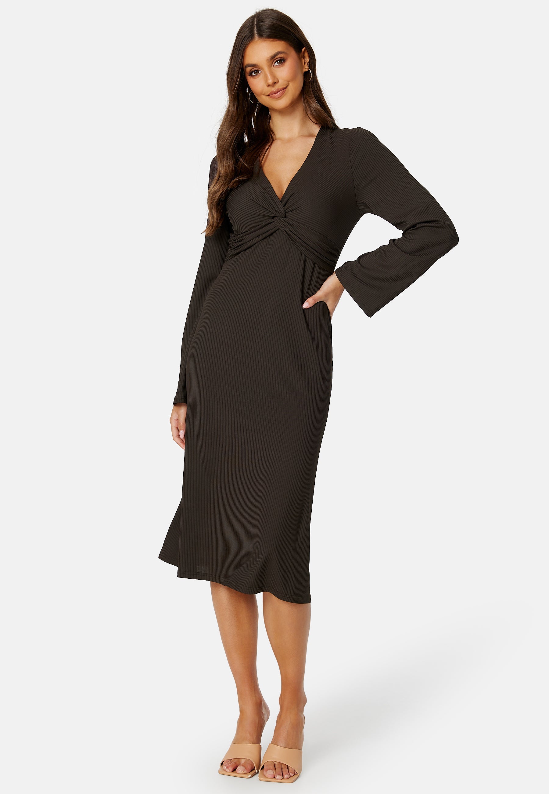 BUBBLEROOM Daira Rib Dress