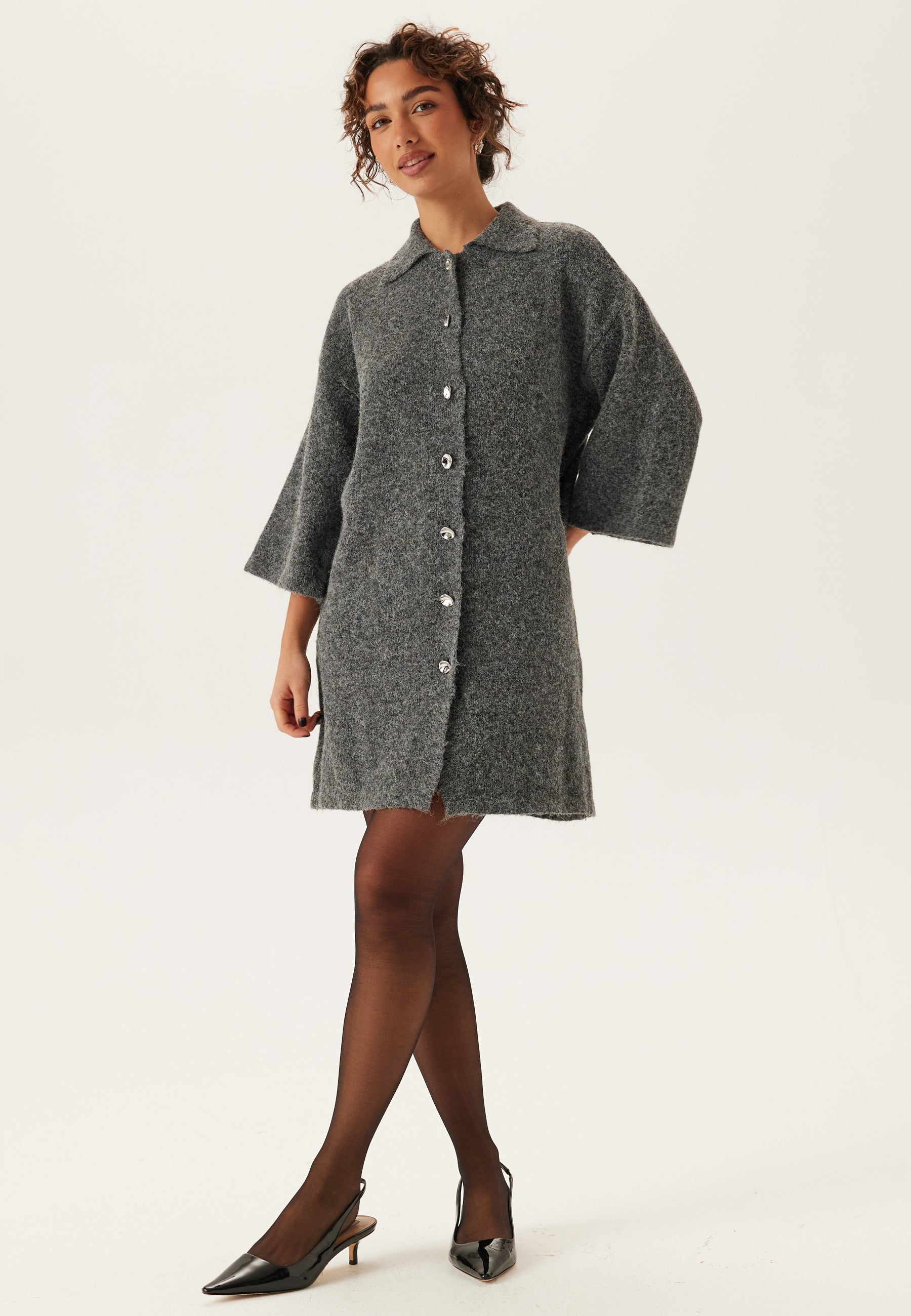VILA Vilauri 3/4 SLEEVE KNIT DRESS