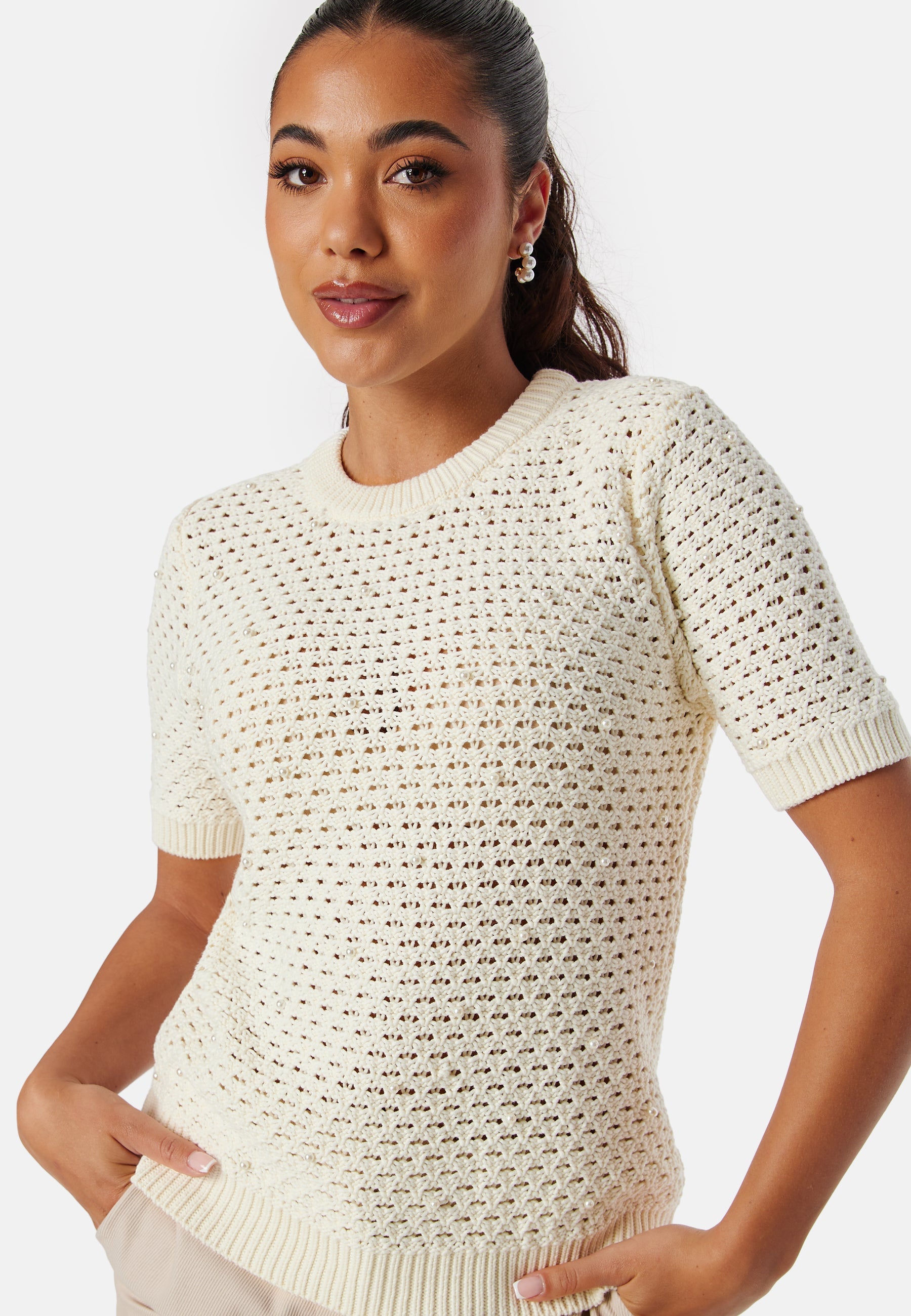 SELECTED Slfpenny SS Knit Top