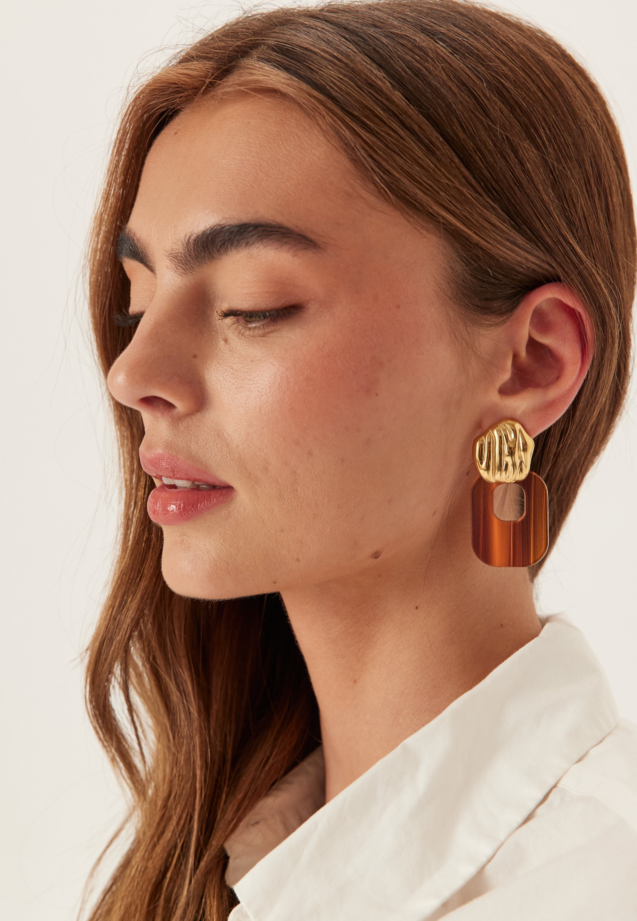 BY JOLIMA Coco Gold Earring