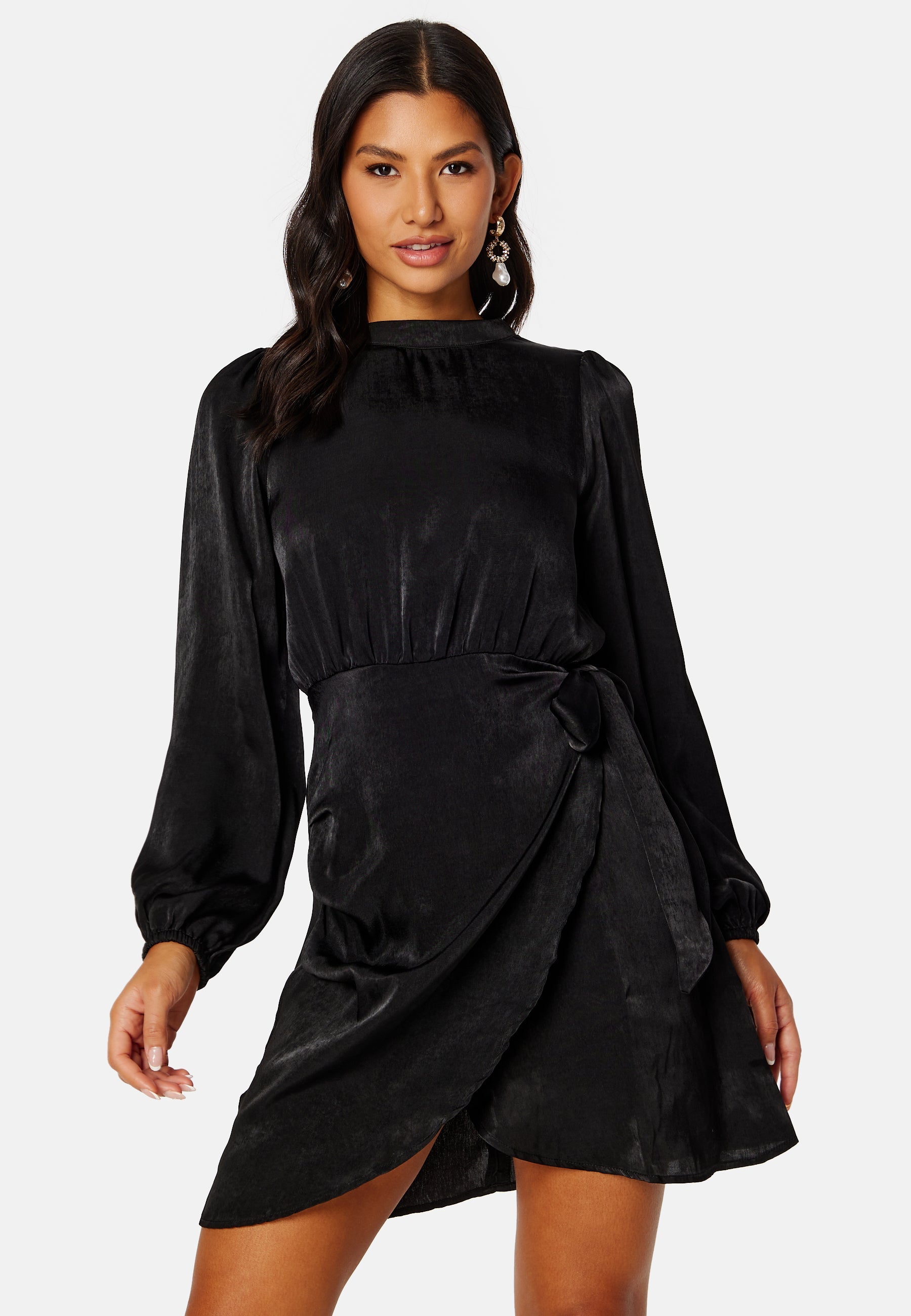 ONLY Mille L/S Wrap Dress