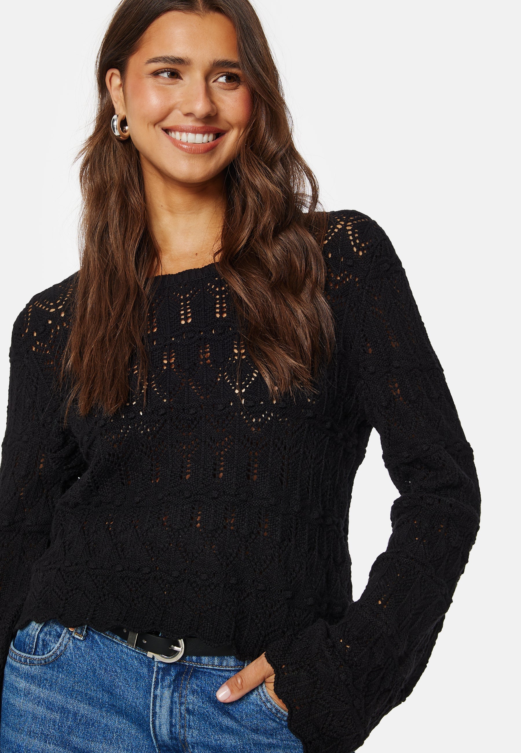VILA Tvillos O-Neck Knit Top