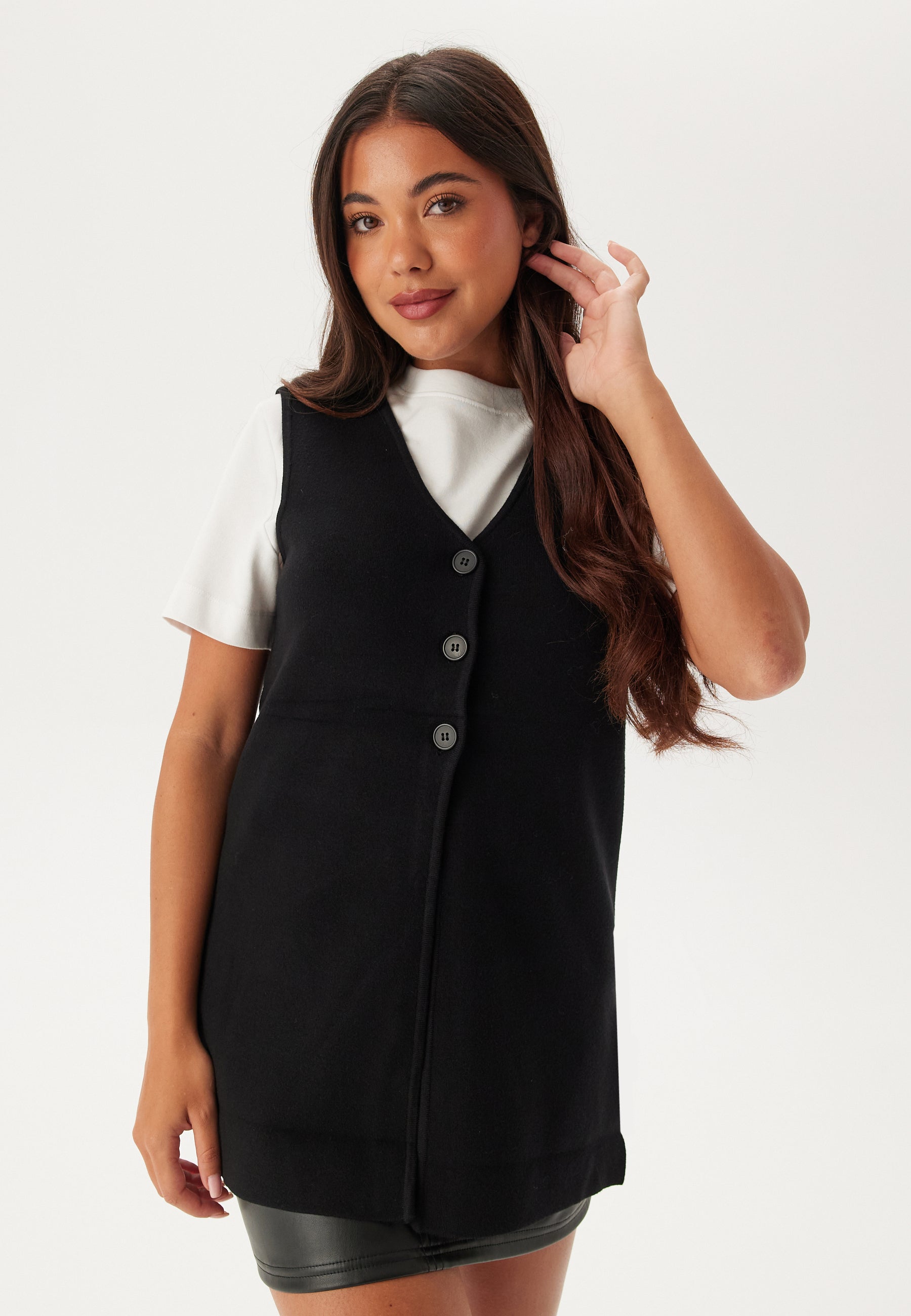 OBJECT Objreynard Lo V-neck Vest Div