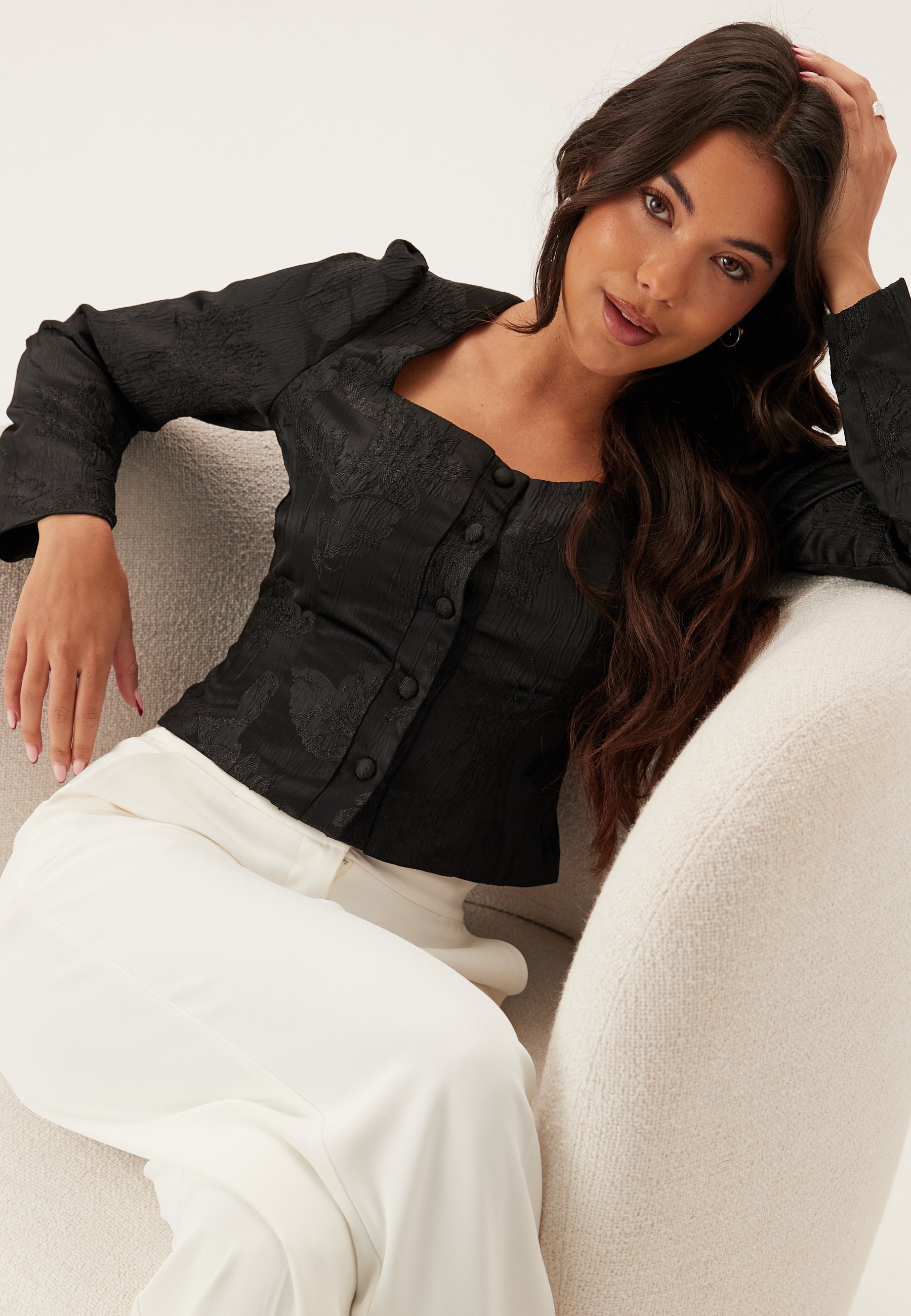 Chiara Forthi Jacquard L/S Jacket