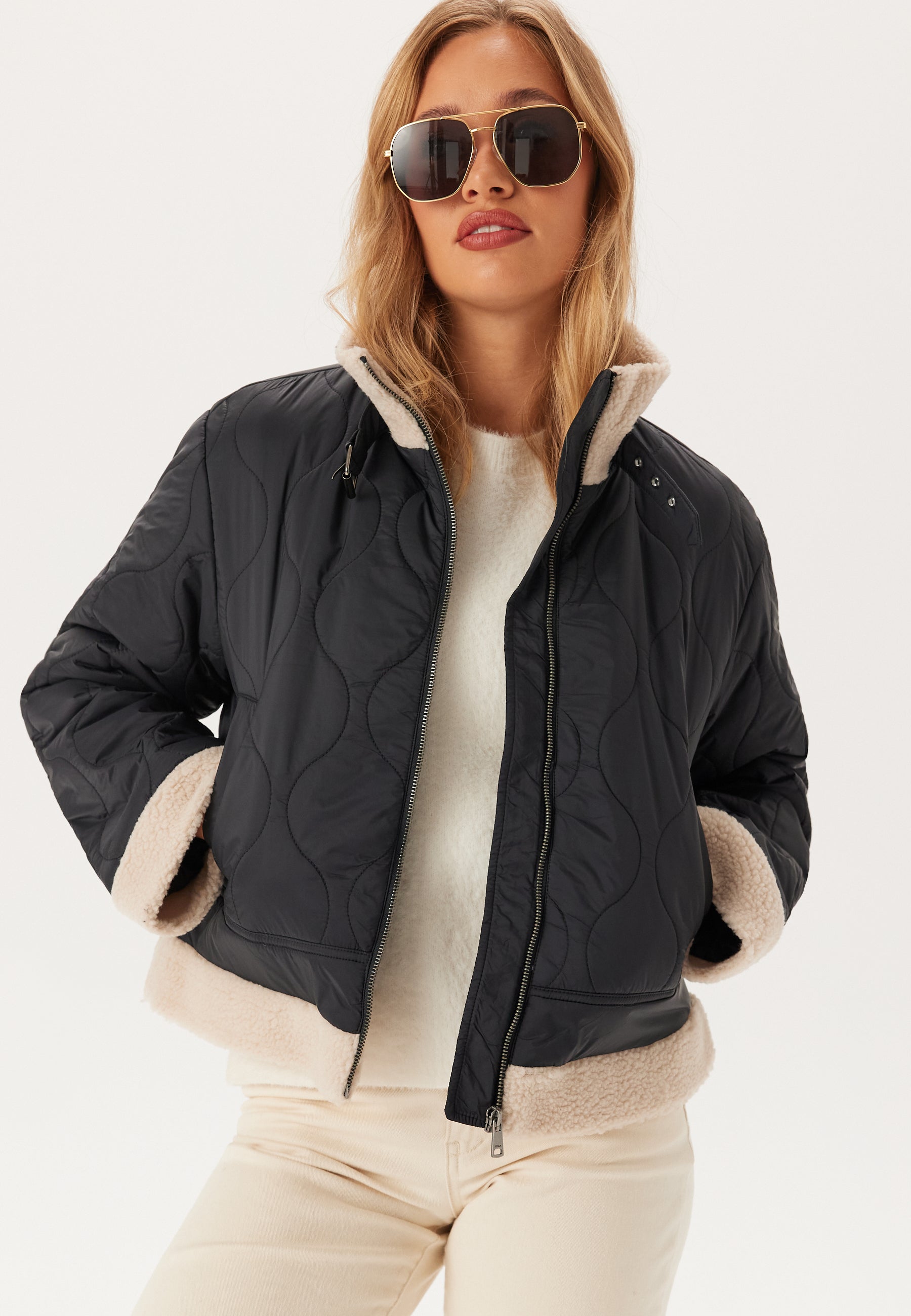 ONLY Onlvania Quilted Aviator Jacke