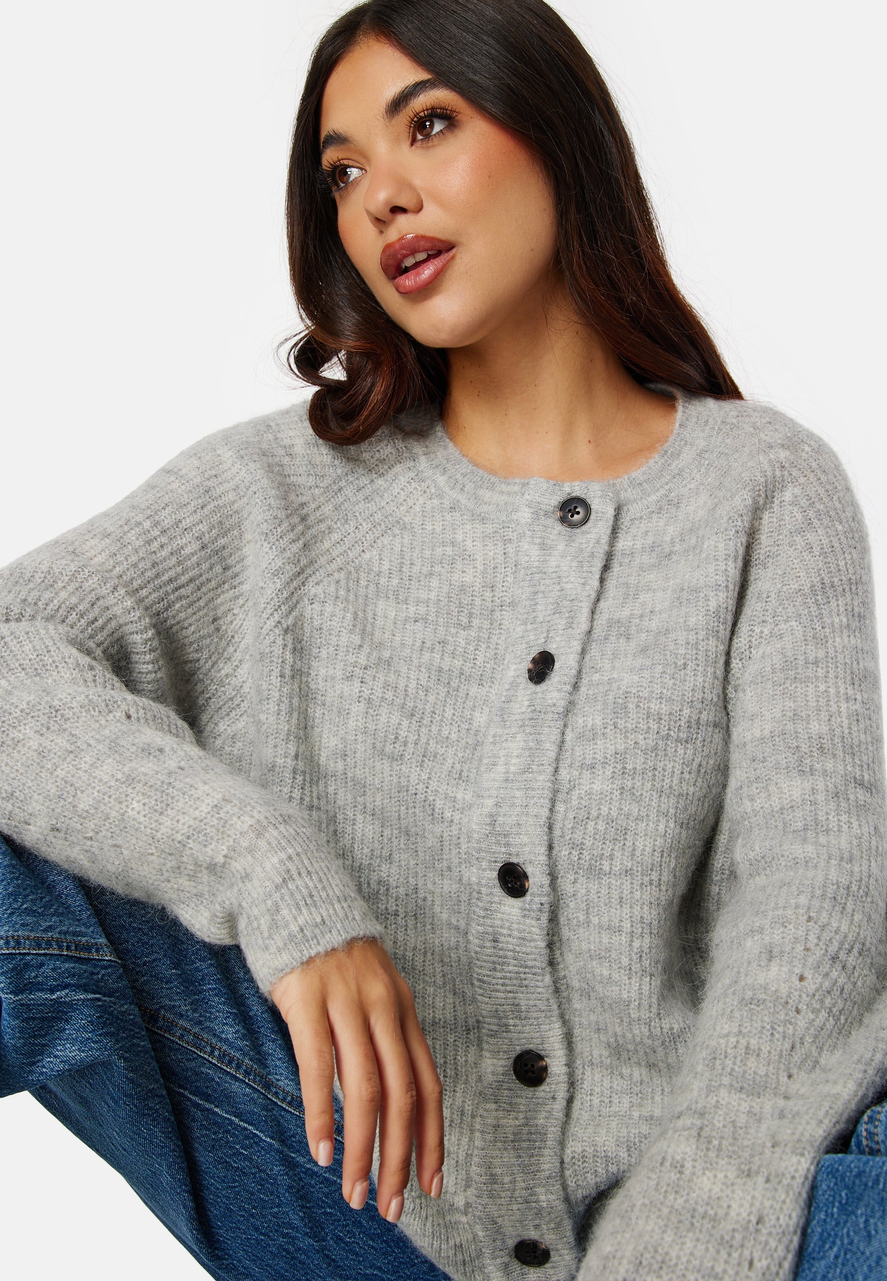SELECTED Slflulu LS knit short cardigan