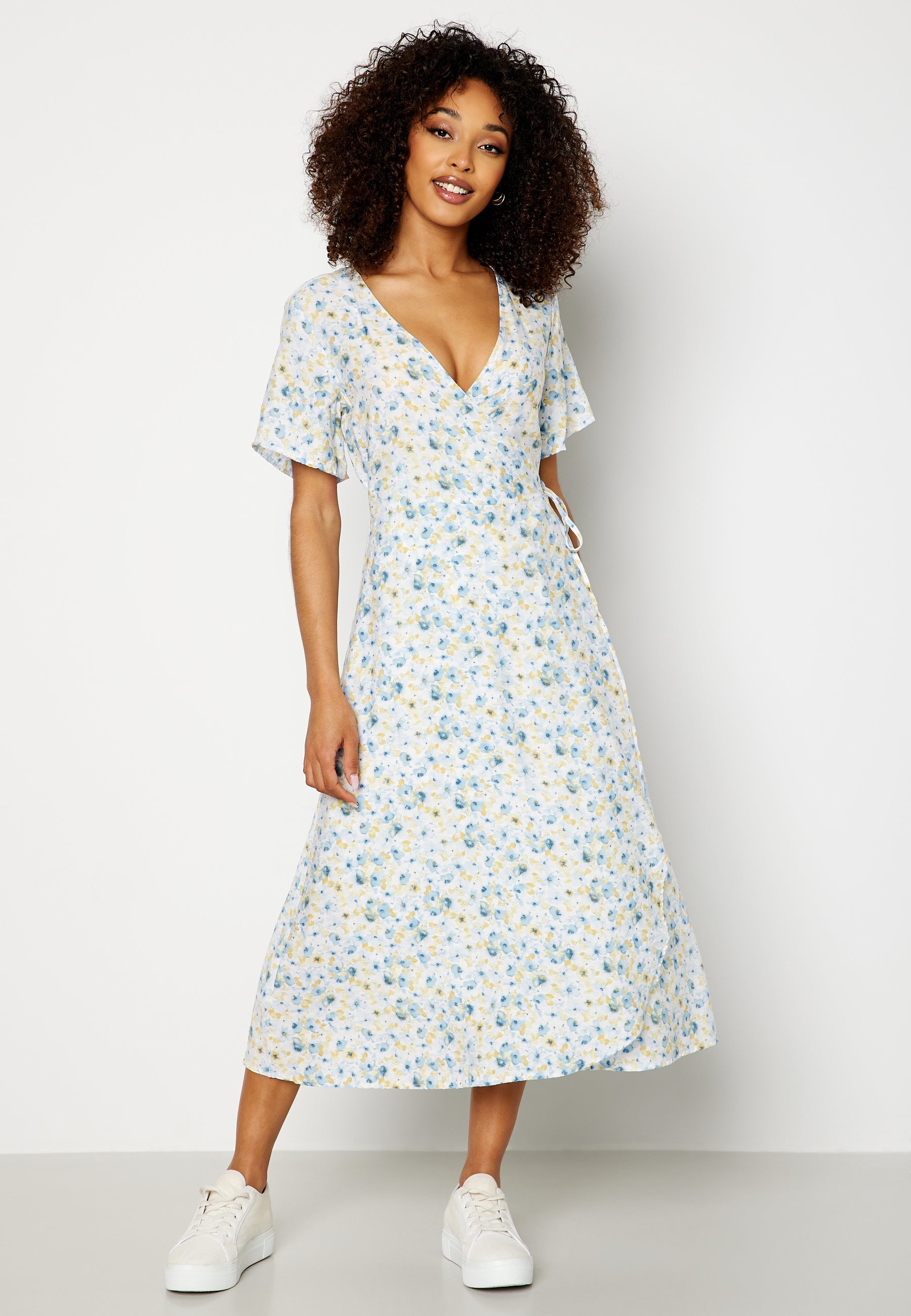 VILA Siflo S/S Wrap Dress