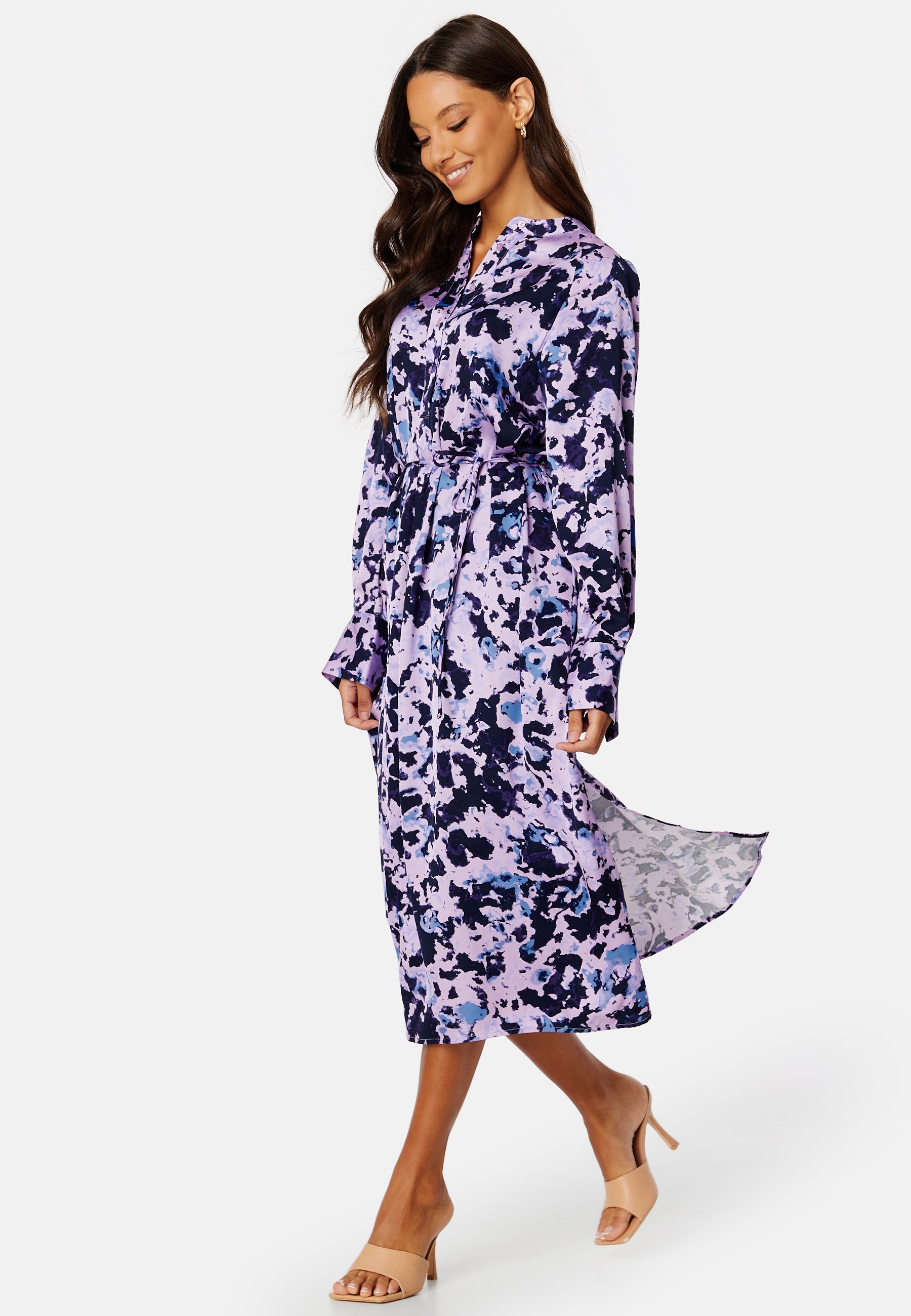 SELECTED Aronia LS Midi Shirt Dress