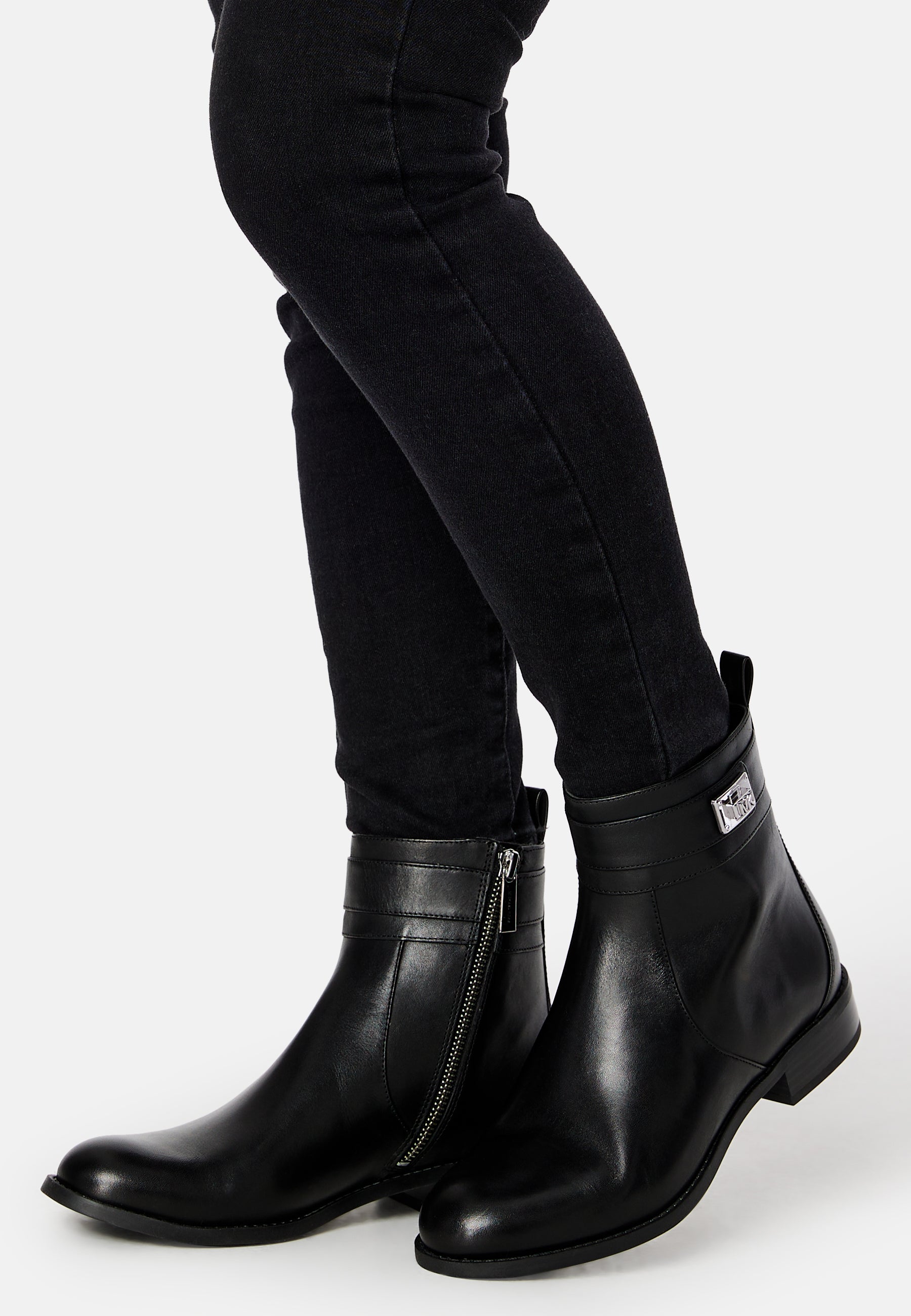 Michael Michael Kors Padma Strap Flat Bootie