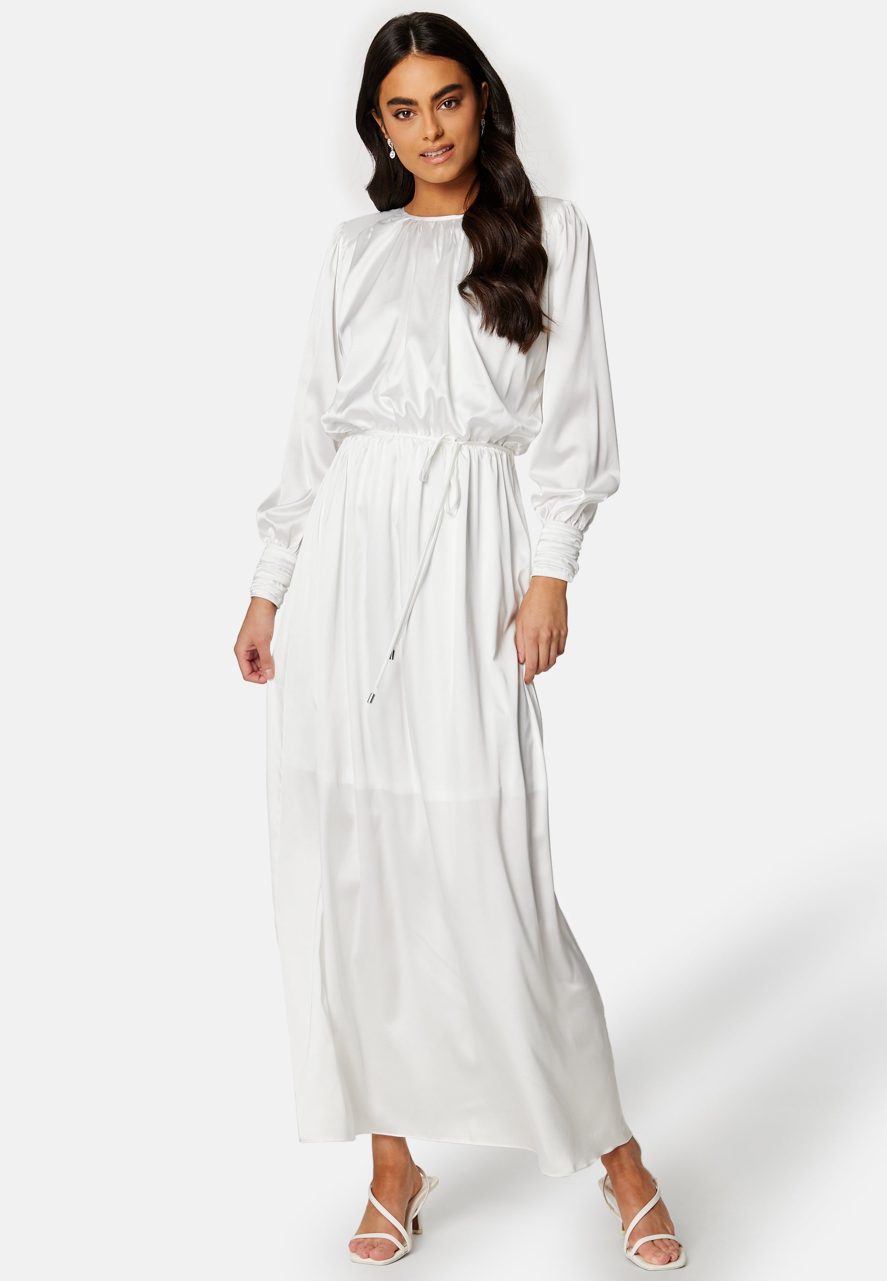 Bubbleroom Occasion Klara Satin Maxi  Dress