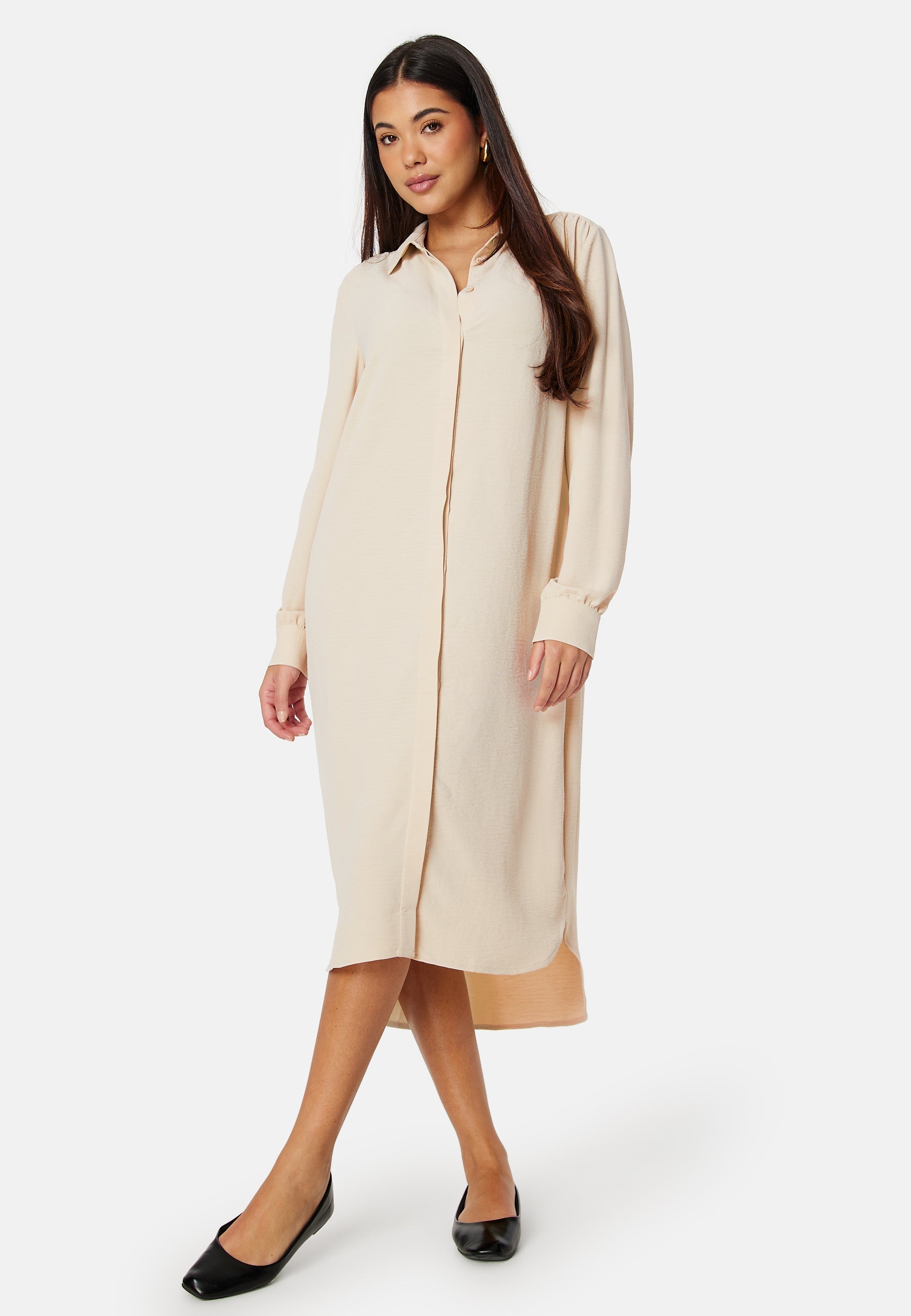 BUBBLEROOM Relaxed L/S Shirt Dress