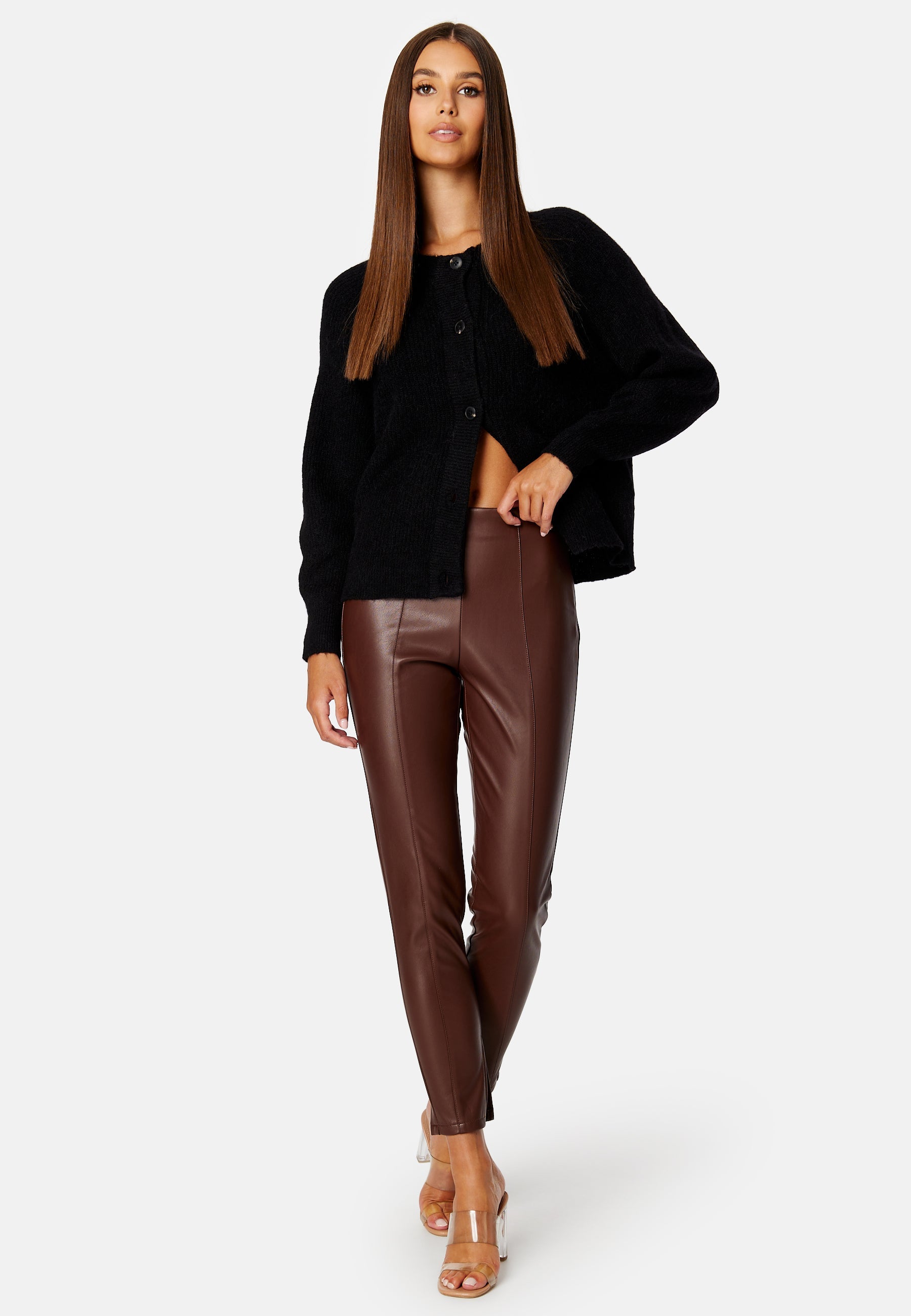 VILA Dagmar Rwsl Coated Legging/TB