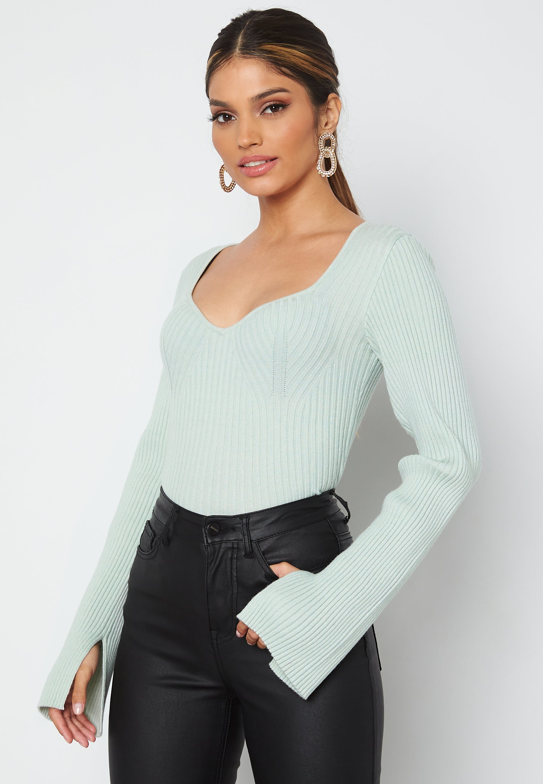 BUBBLEROOM Nadine knitted top