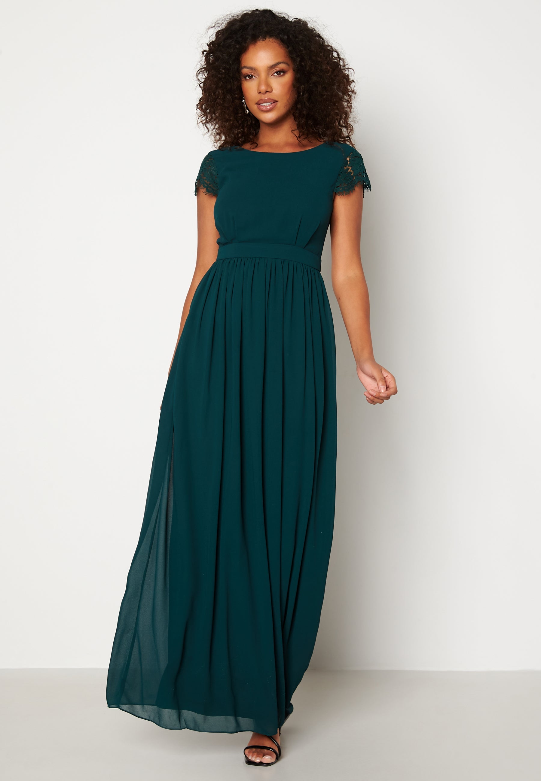 Bubbleroom Occasion Camellia Chiffon Gown