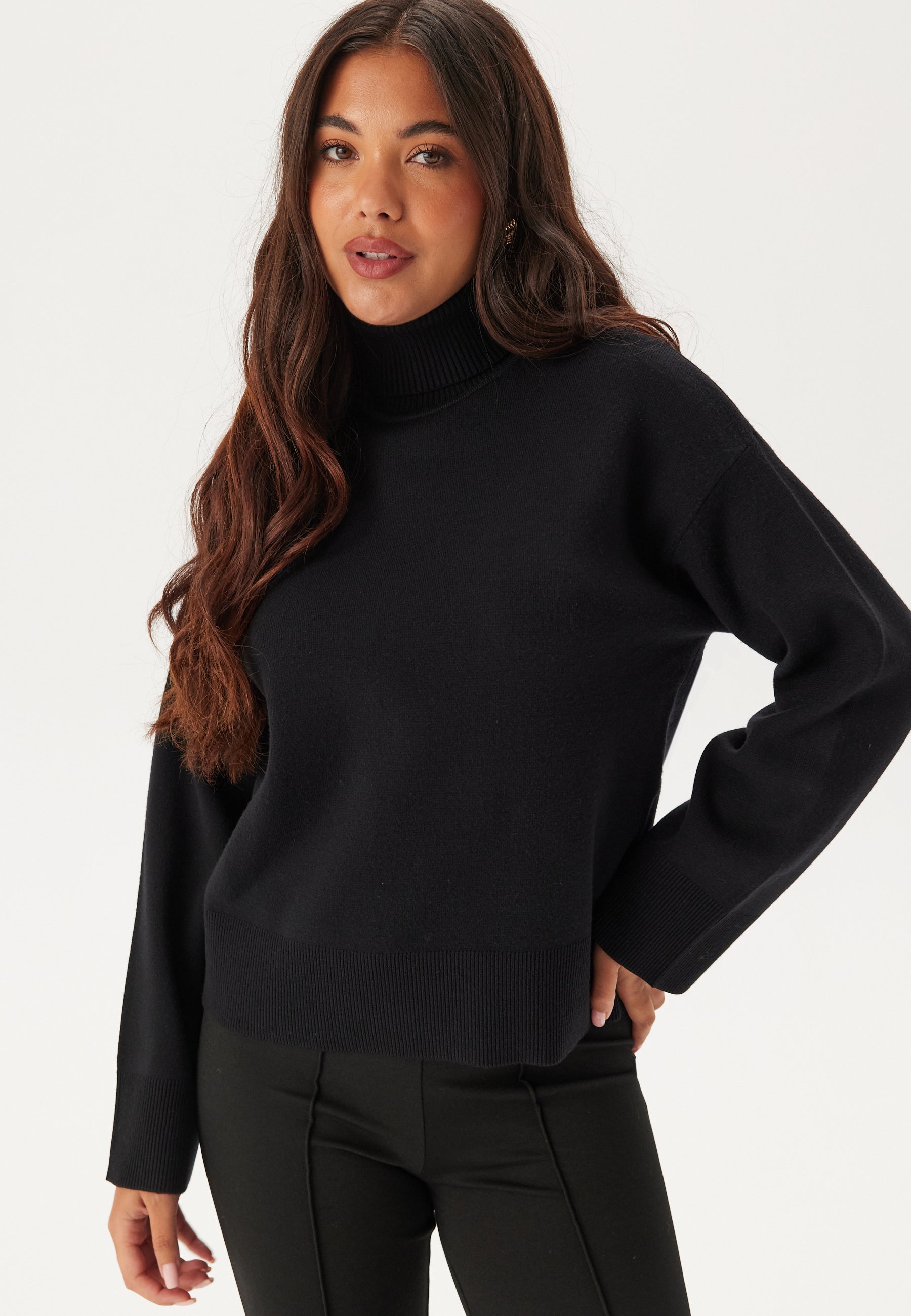 SELECTED Slfkamma Ls Knit Roll Neck Noo