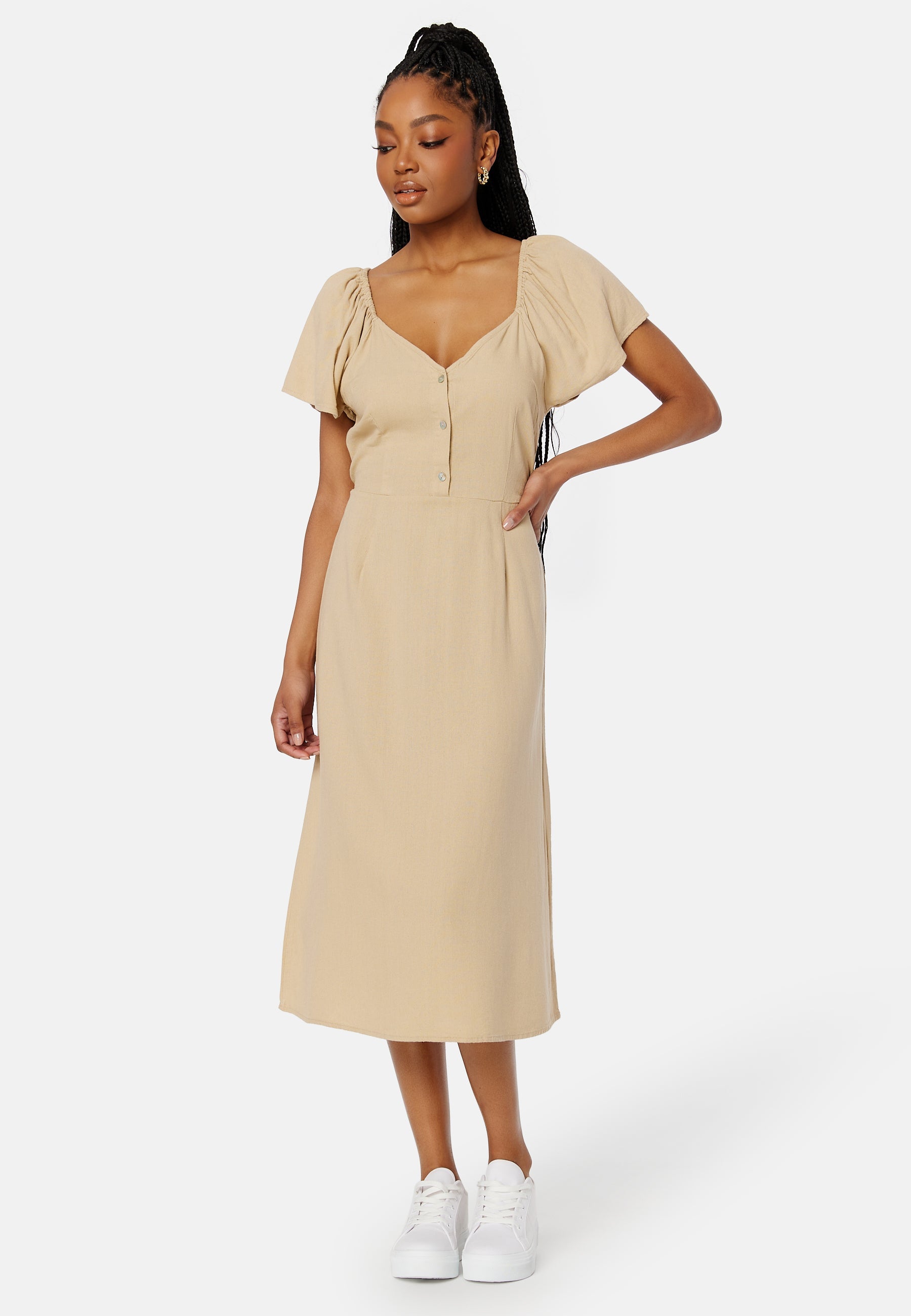 VERO MODA Mymilo SS Calf Dress