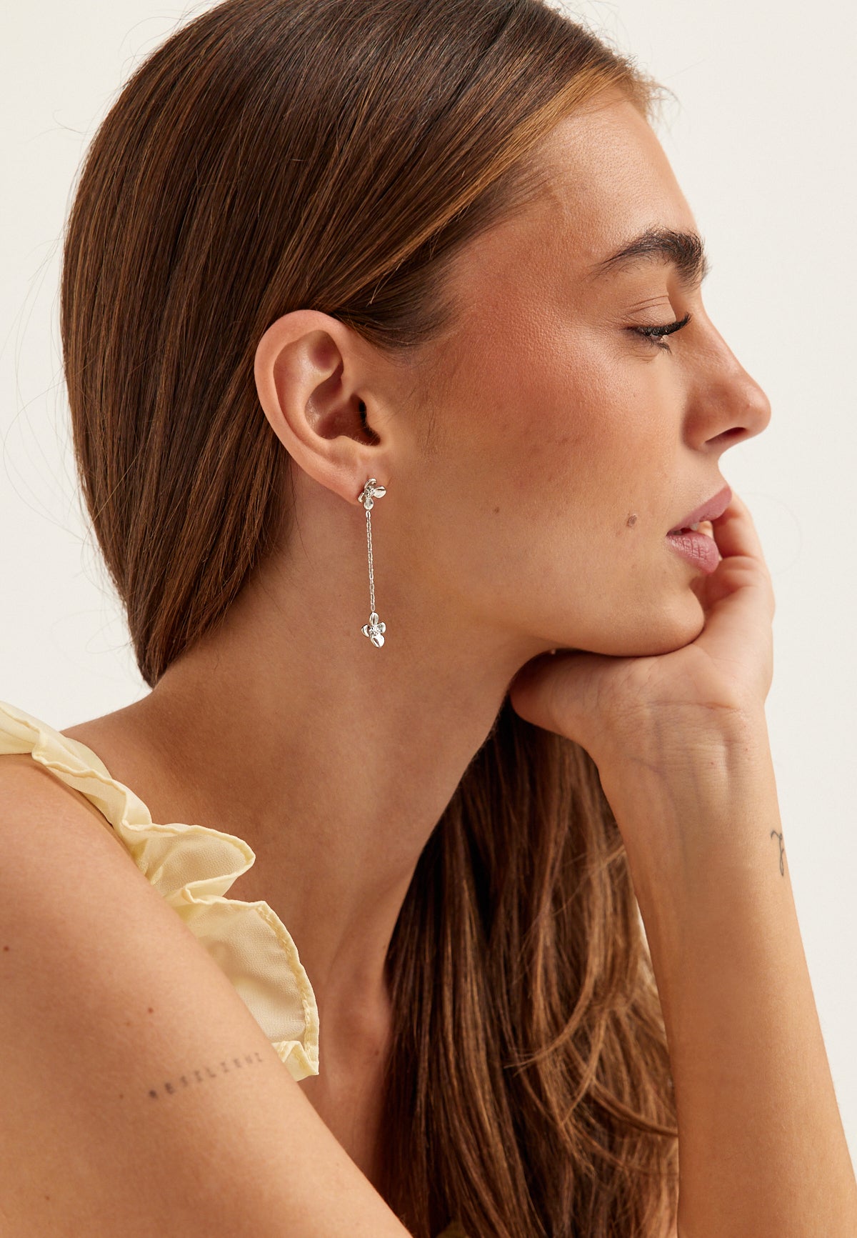 BY JOLIMA Rosie Pendant Earring
