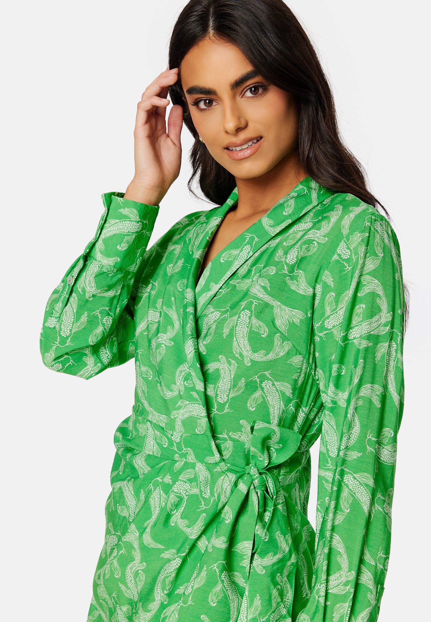 OBJECT Rio L/S Wrap Dress
