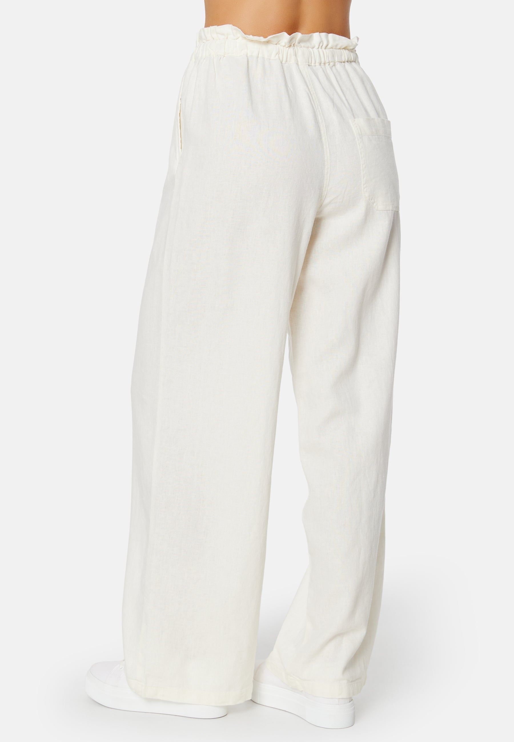 ONLY Onlcaro Wide Linen Bl Pant