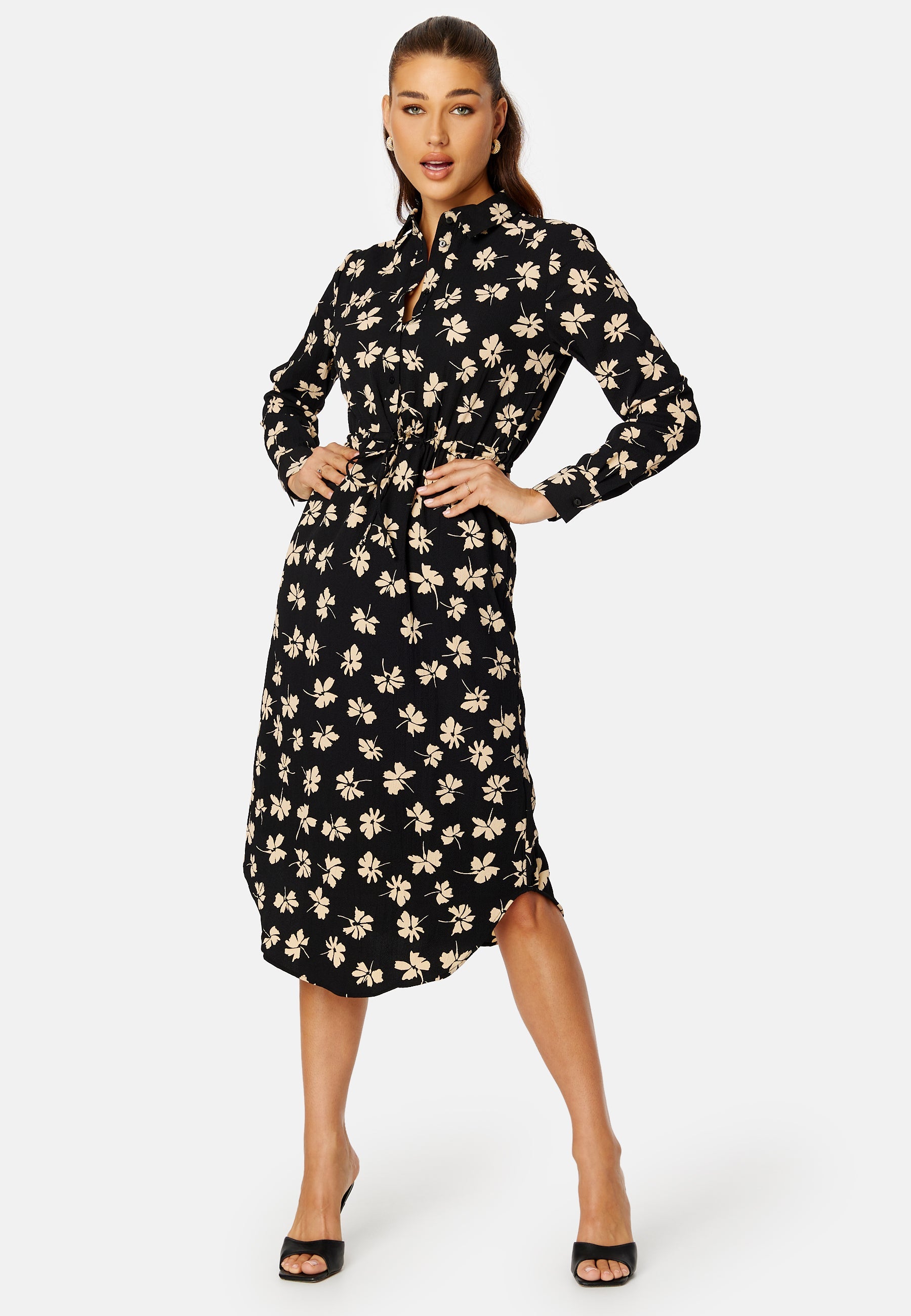 JDY Soro L/S Midi Shirt Dress