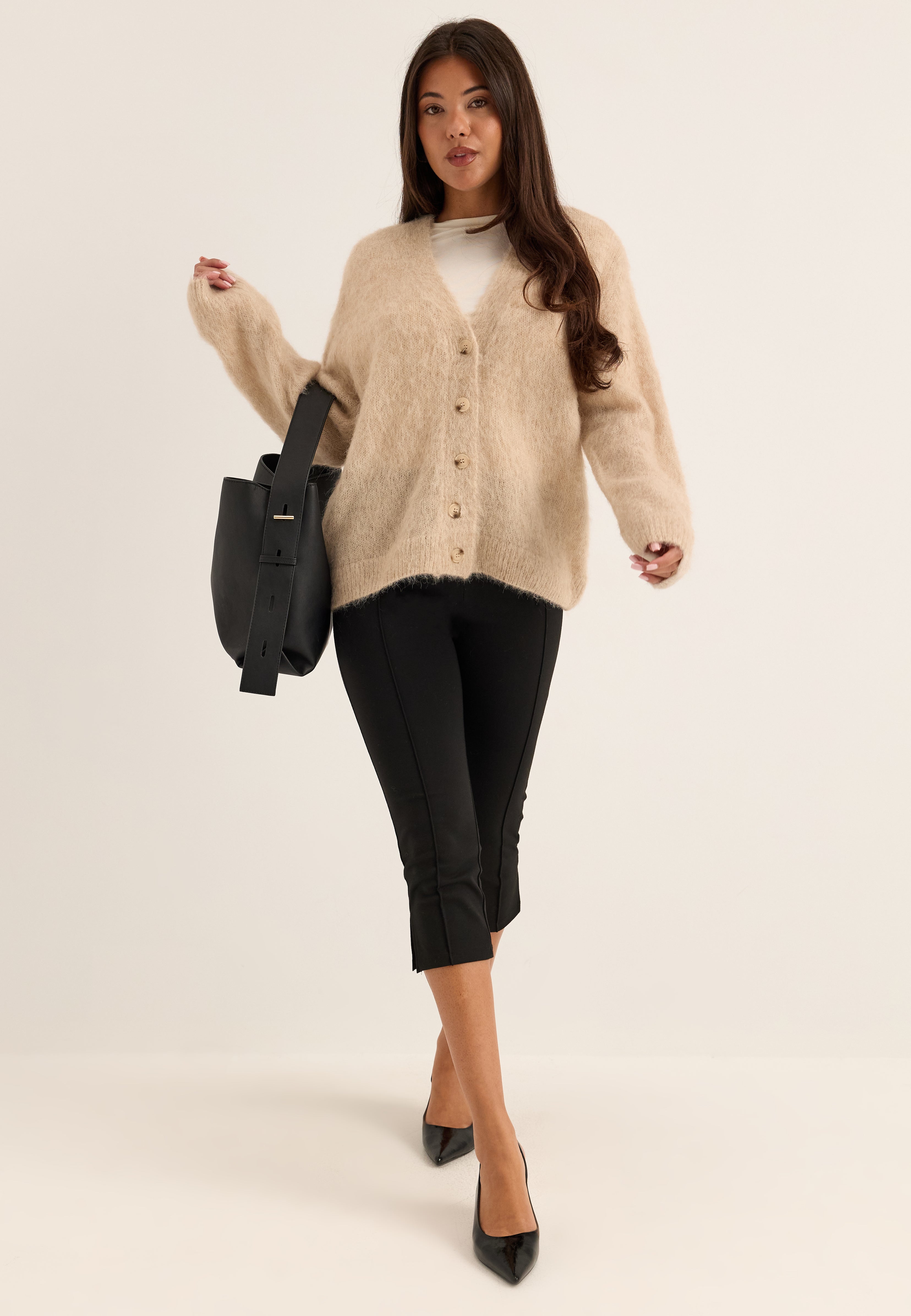 OBJECT Objharry L/S LO KNIT CARDIGAN