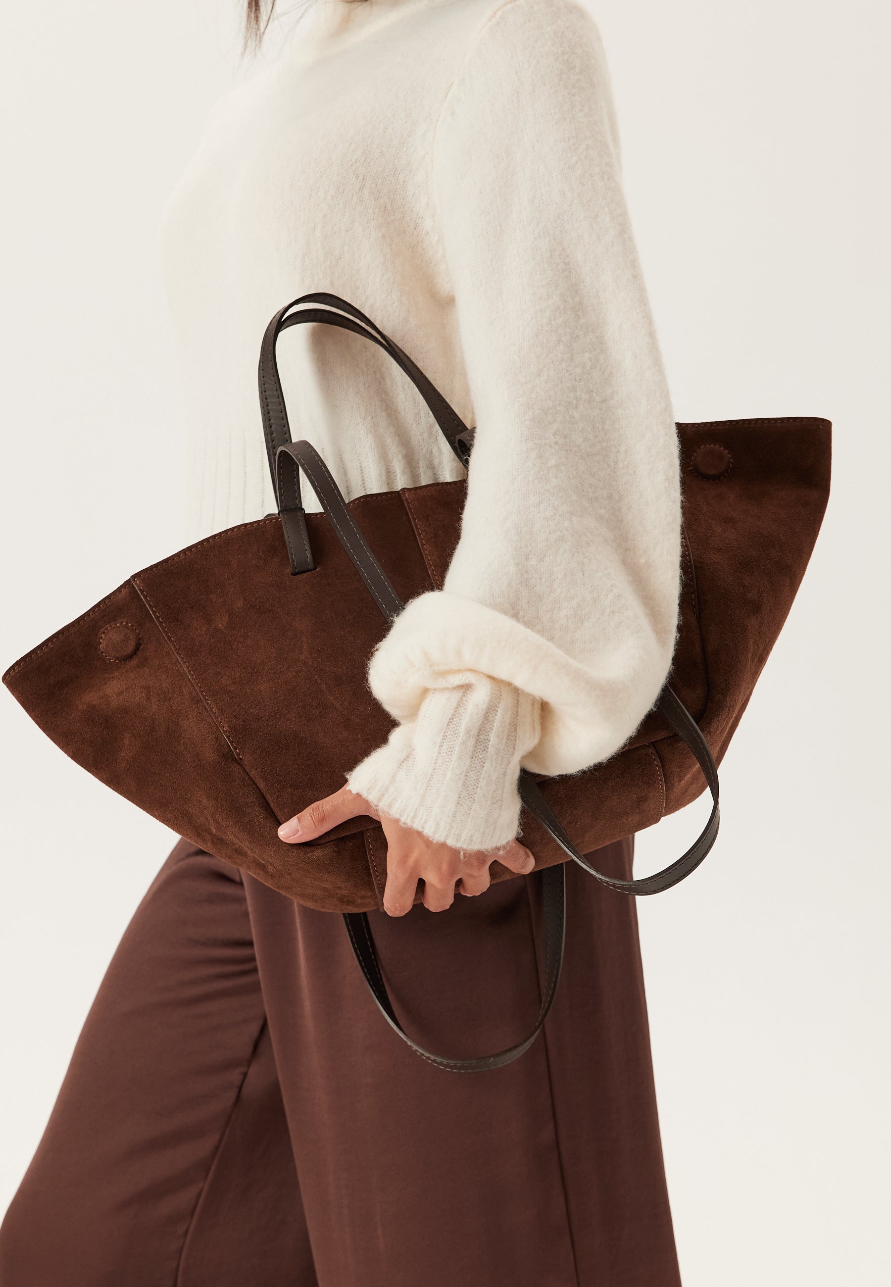 Latalia Nola Suede Handbag
