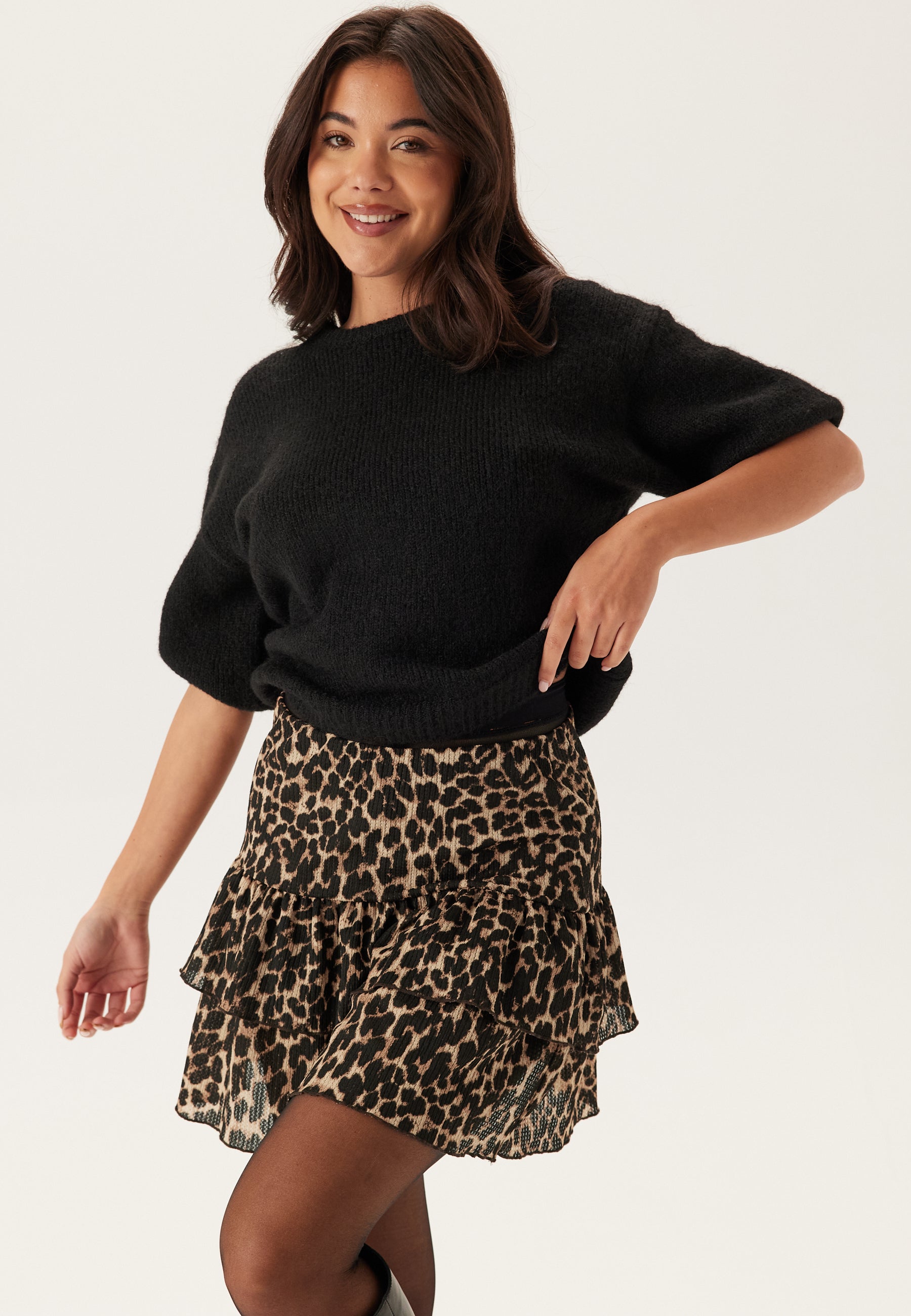 BUBBLEROOM Short Frill Skirt