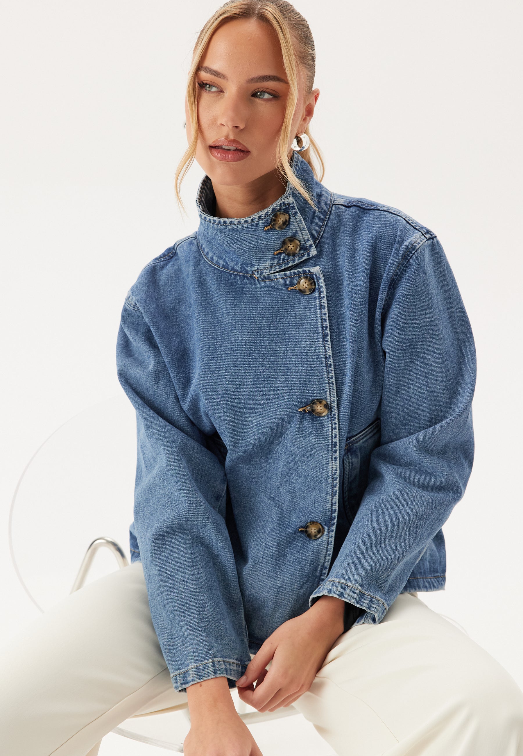 Object Collectors Item Objtilla Gro L/S LO DENIM JACKET