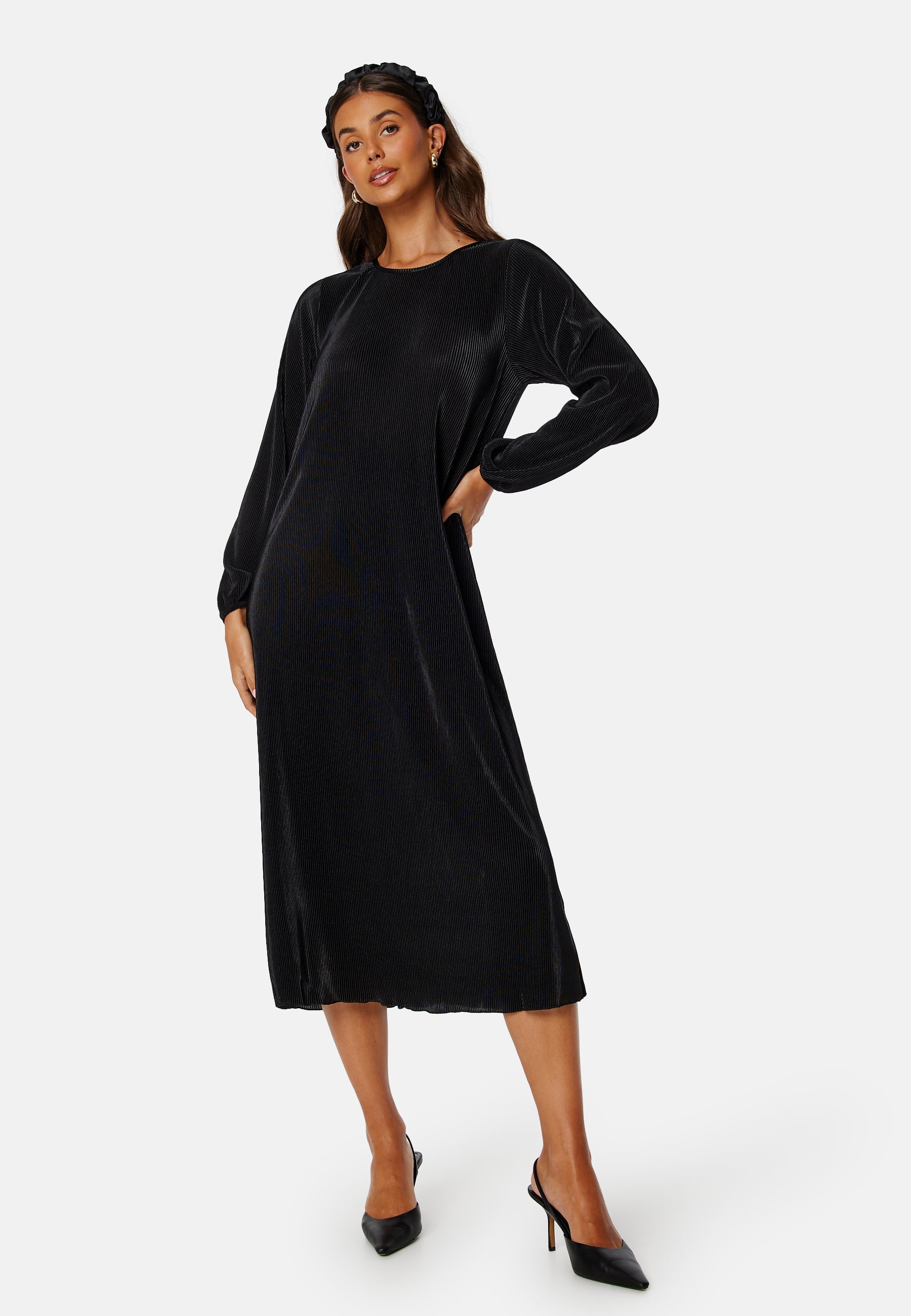 Pieces Johanne O-Neck Midi Dress