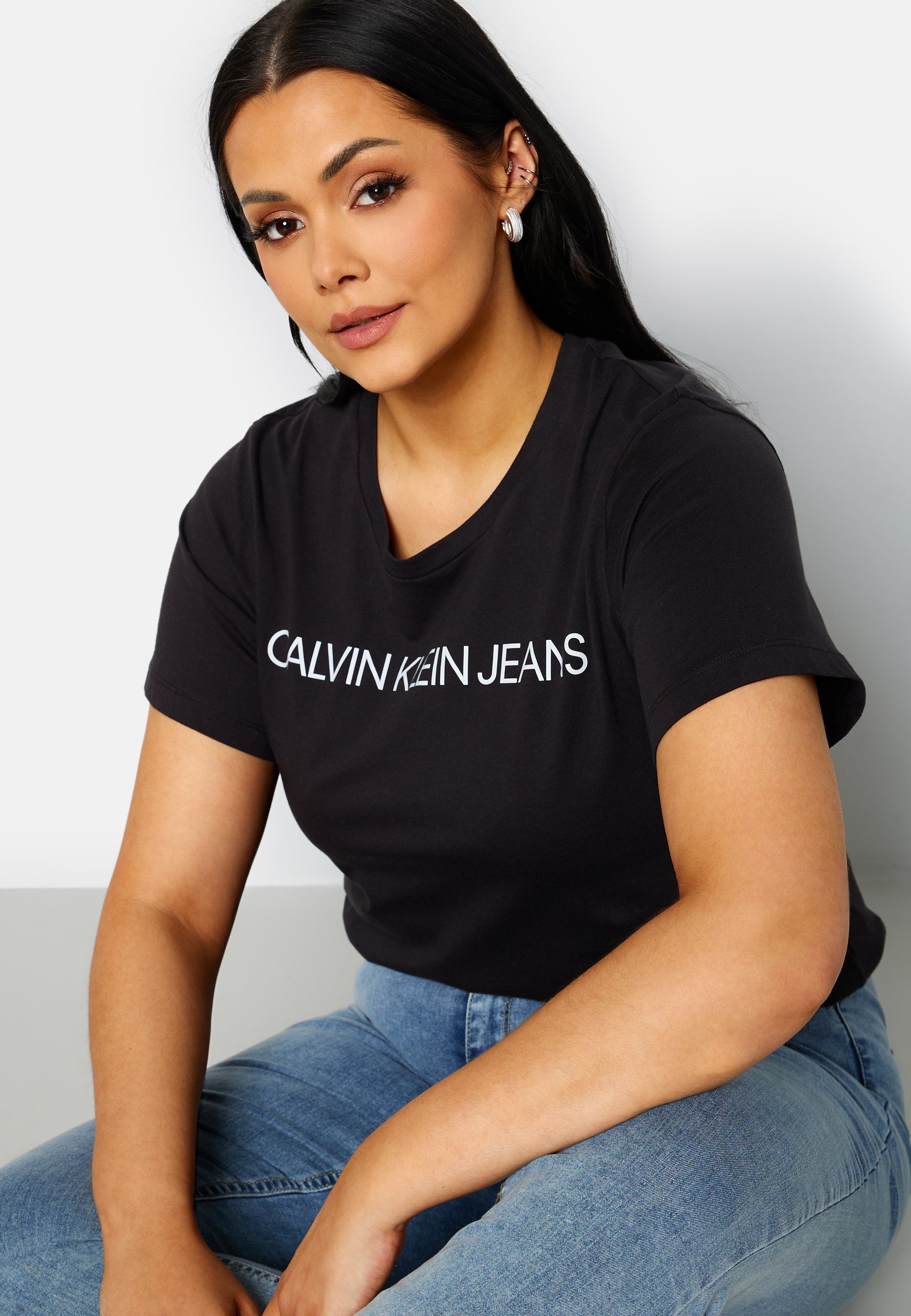 Calvin Klein Jeans Plus Institutional Tee