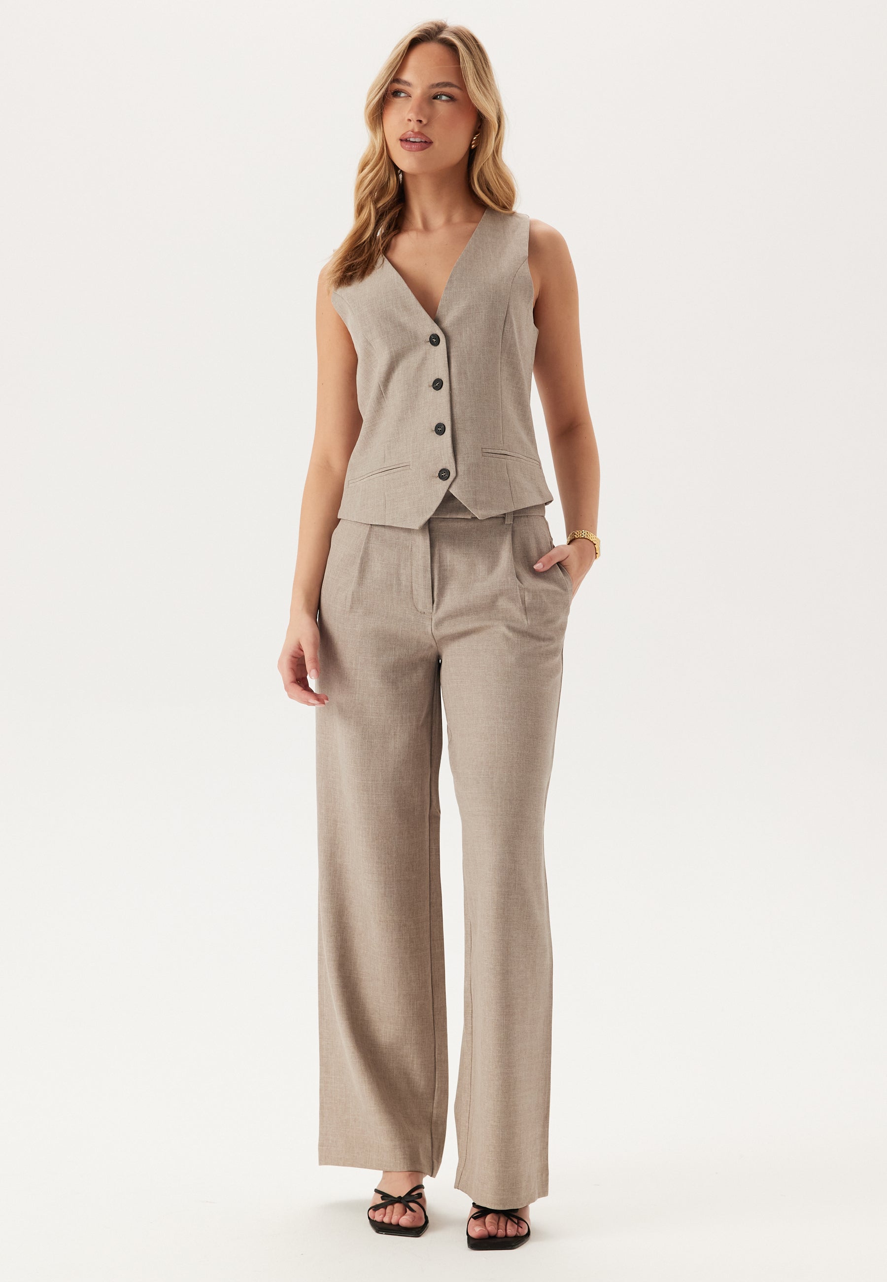ONLY Onllinda Hw Str Mel Pants Tlr