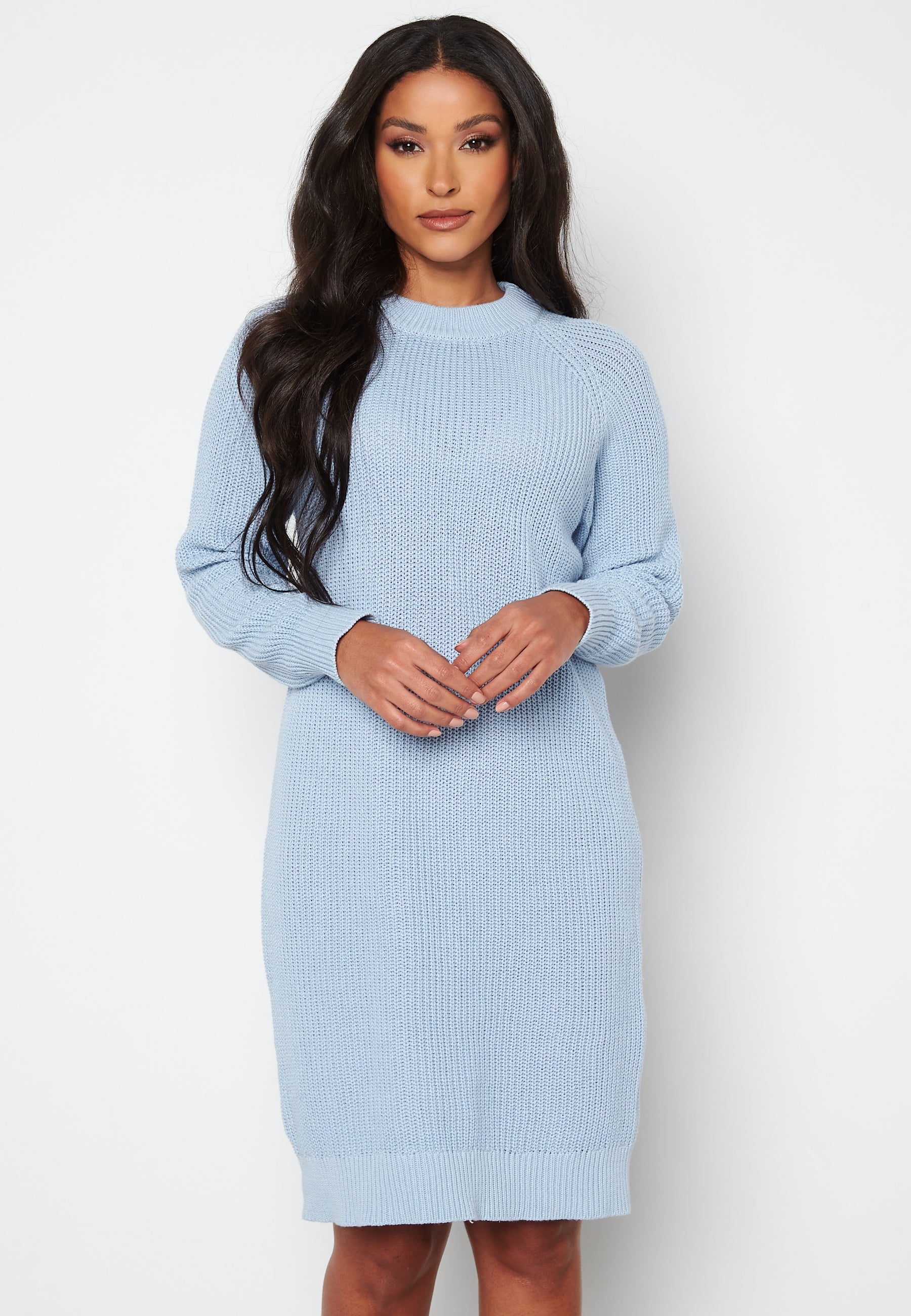 Pieces Olivia LS O-Neck Knit Dress