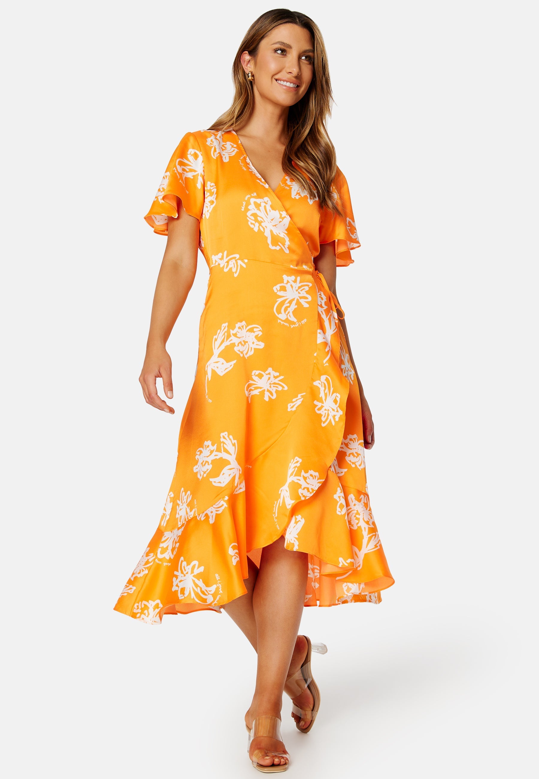 OBJECT Issy Papaya S/S Mini Wrap