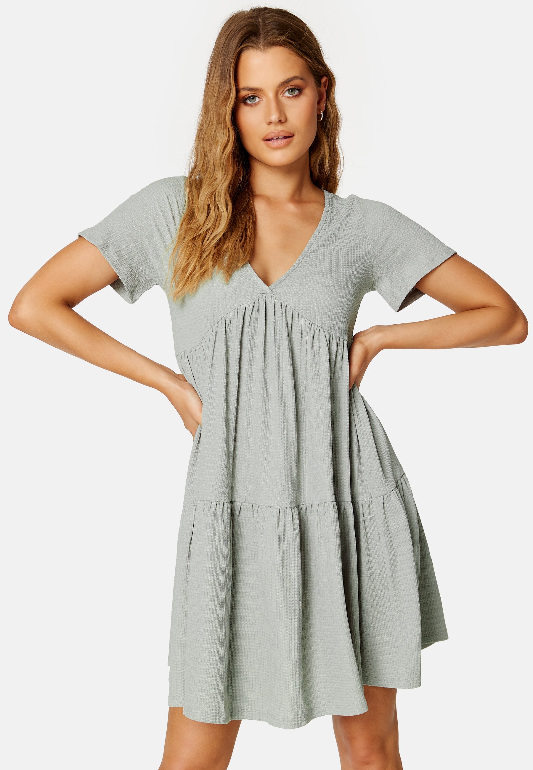 BUBBLEROOM Tianna flounce dress