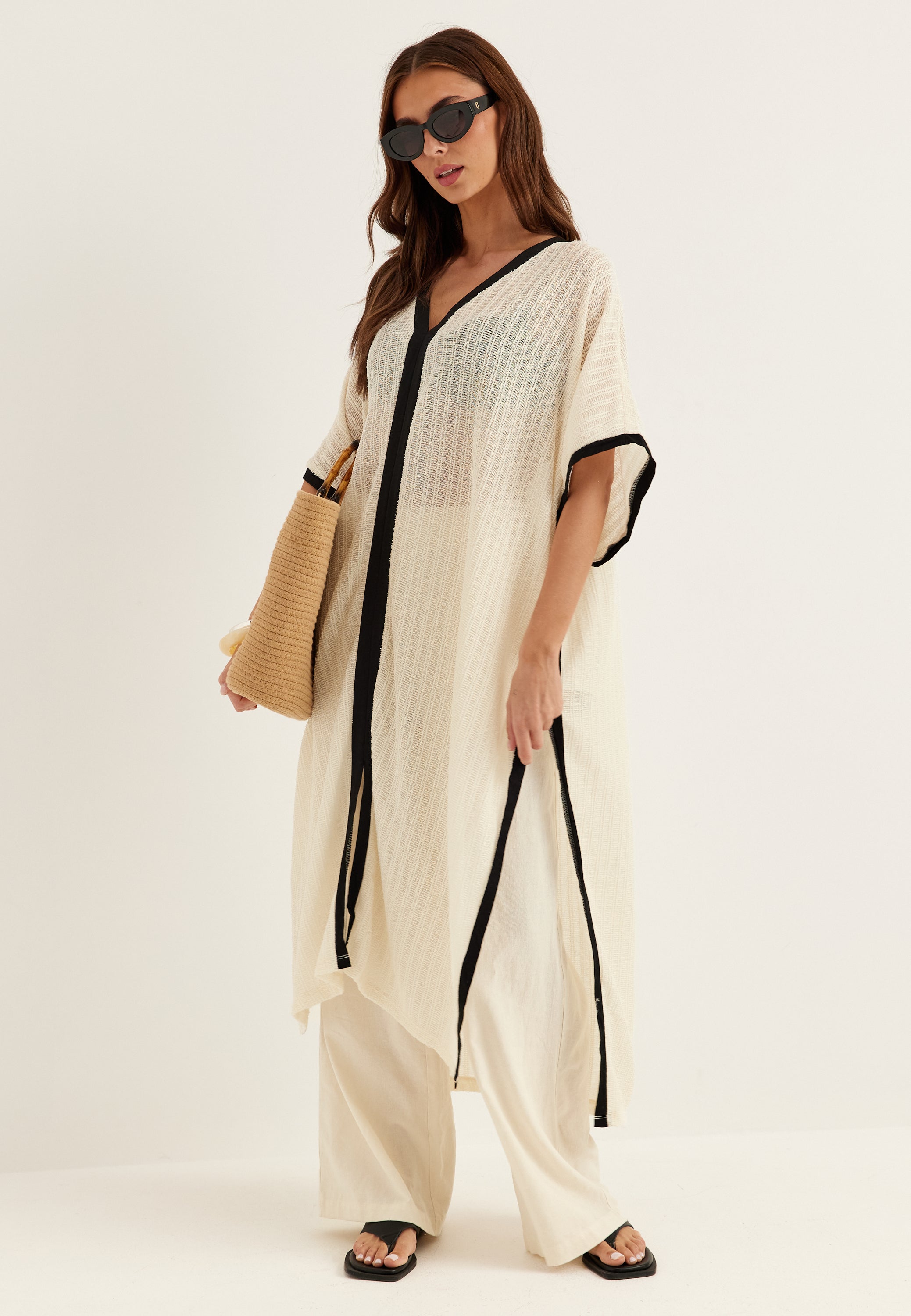 VILA Vifabena V-neck Kimono