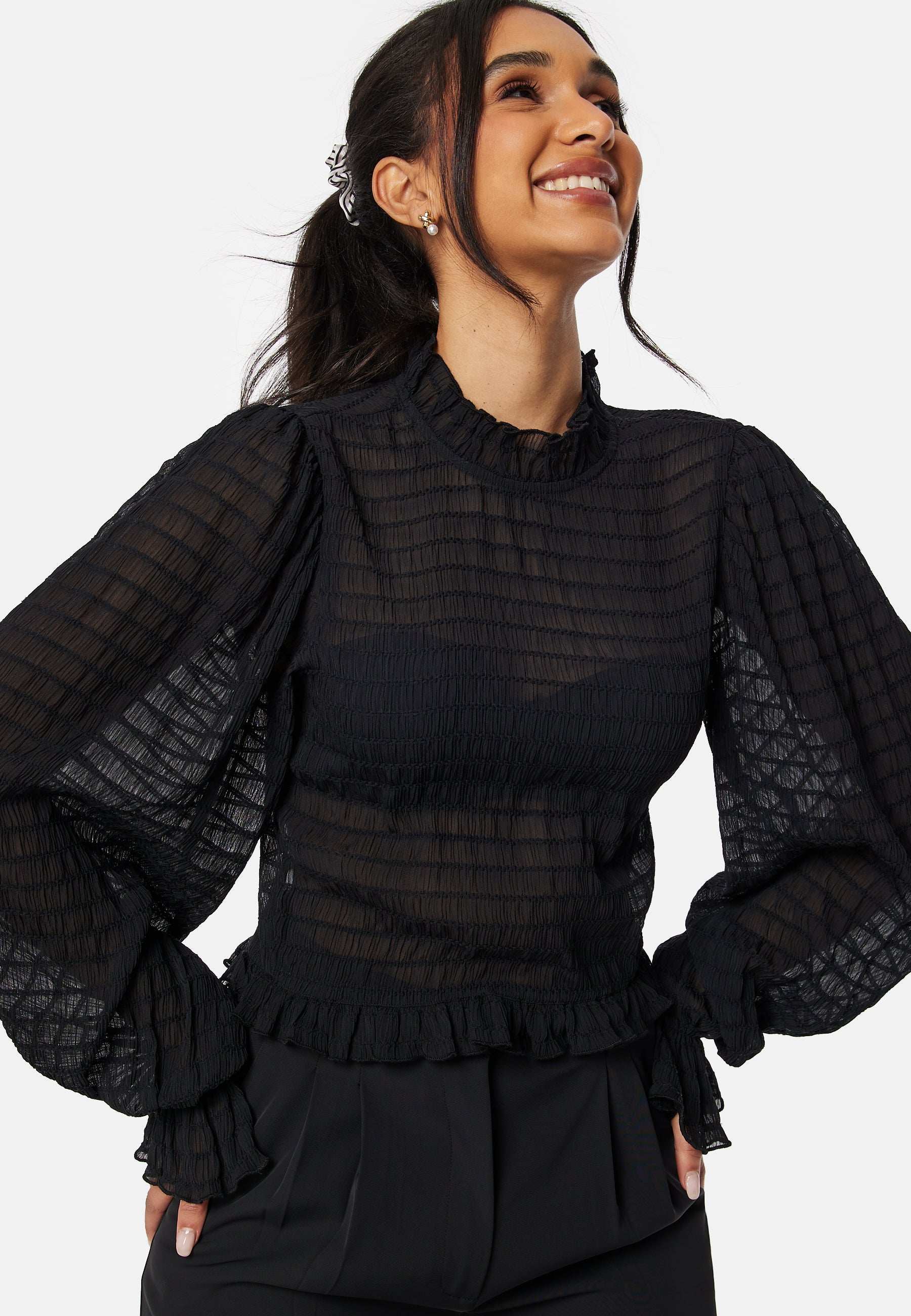 BUBBLEROOM Shania Smock Blouse