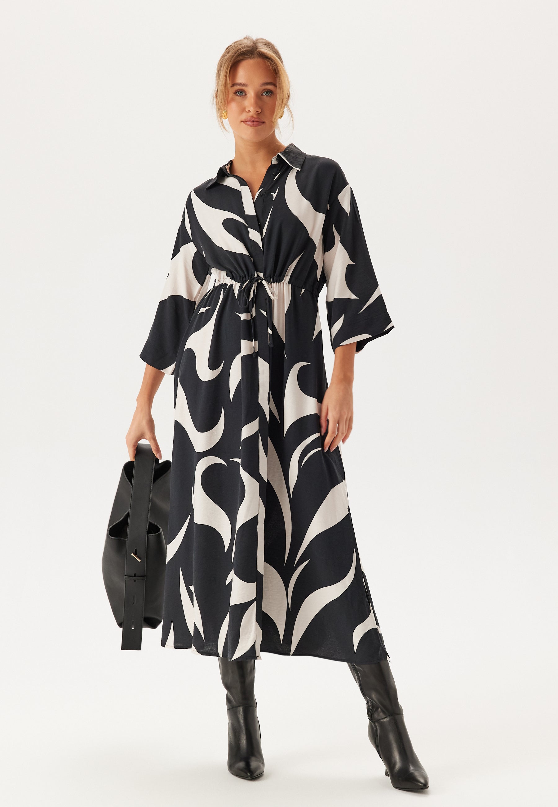 Object Collectors Item Objdemia Lo 3/4 LONG SHIRT DRE