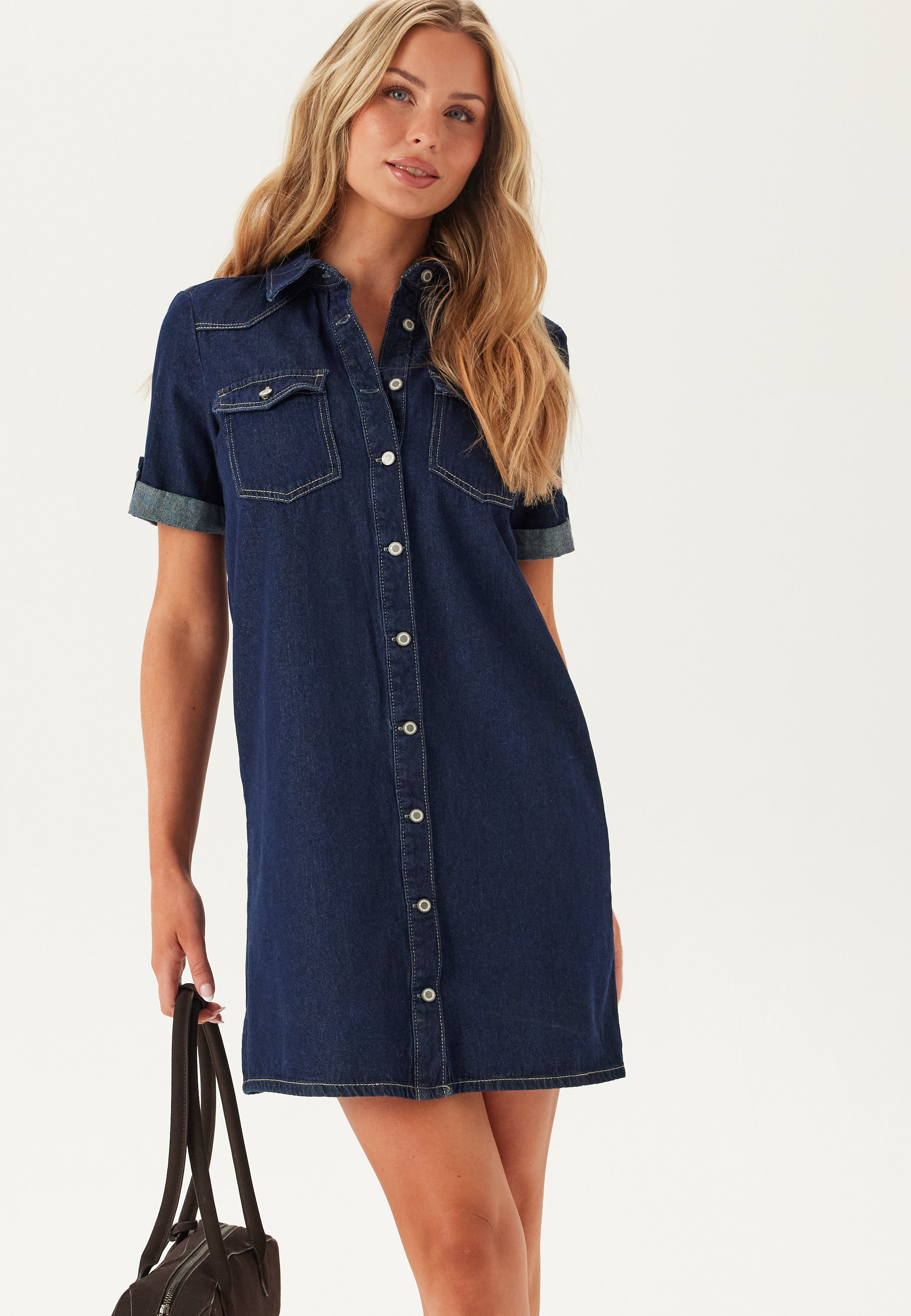ONLY Onllisa S/S DNM DRESS GUA
