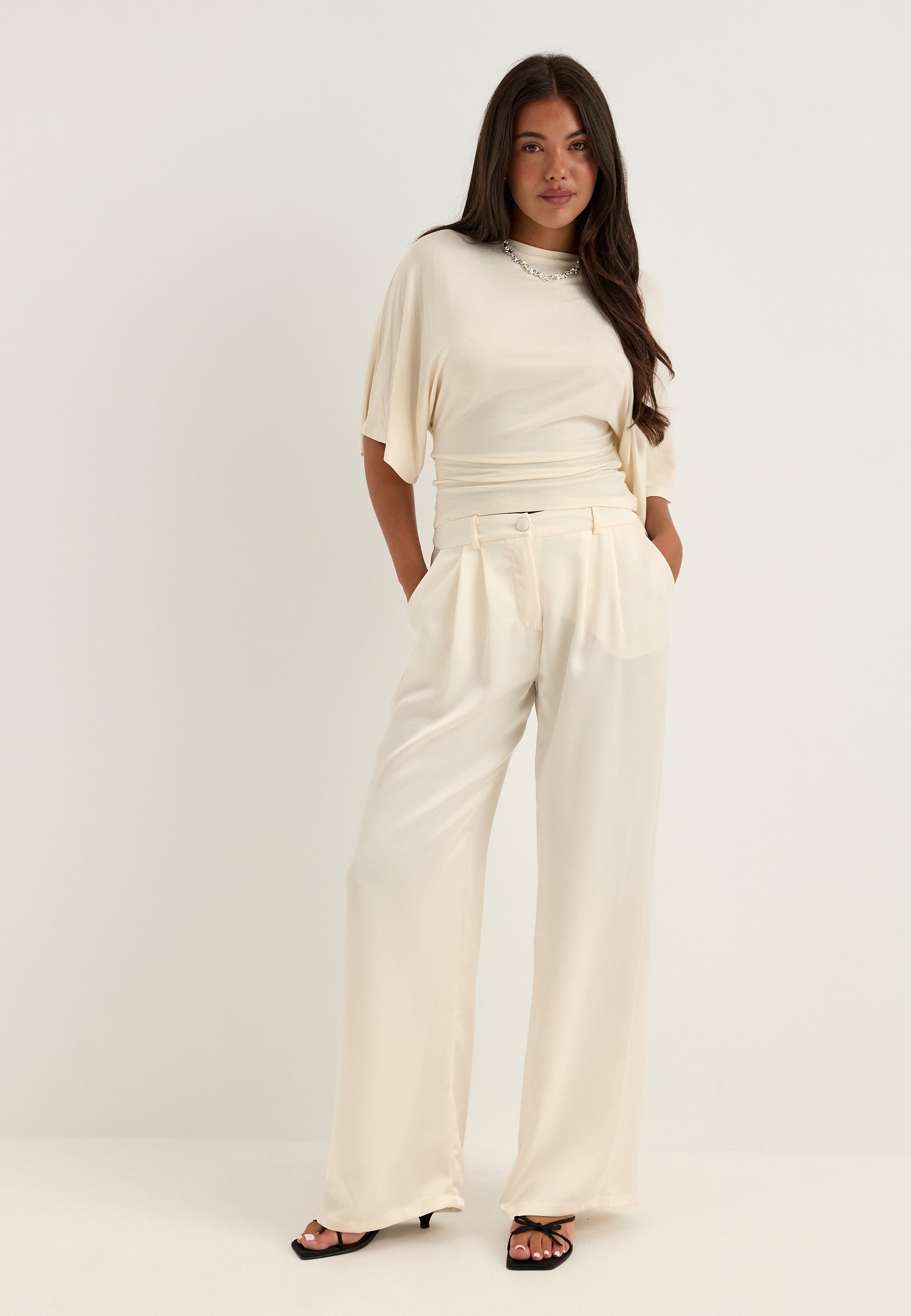 BUBBLEROOM Satin Trousers